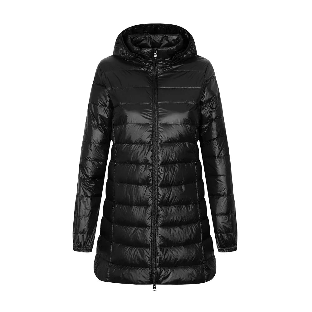 Sabine | Funktionelle Winter Daunenjacke mit Kapuze