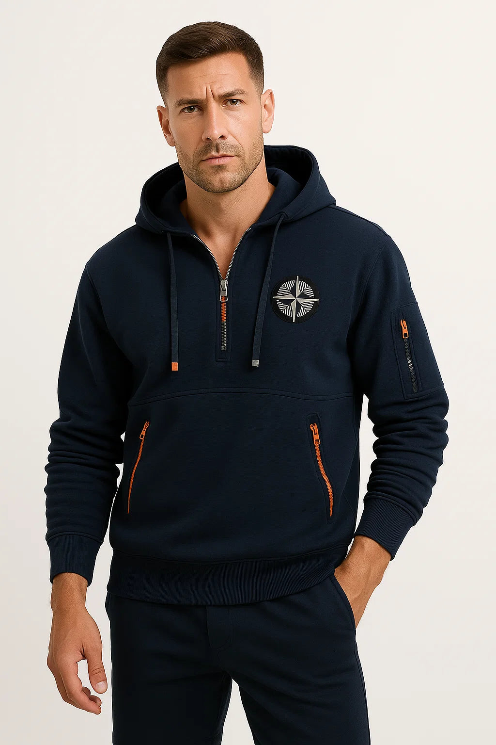 Tobias | Stilvoller Sport Kapuzenpullover