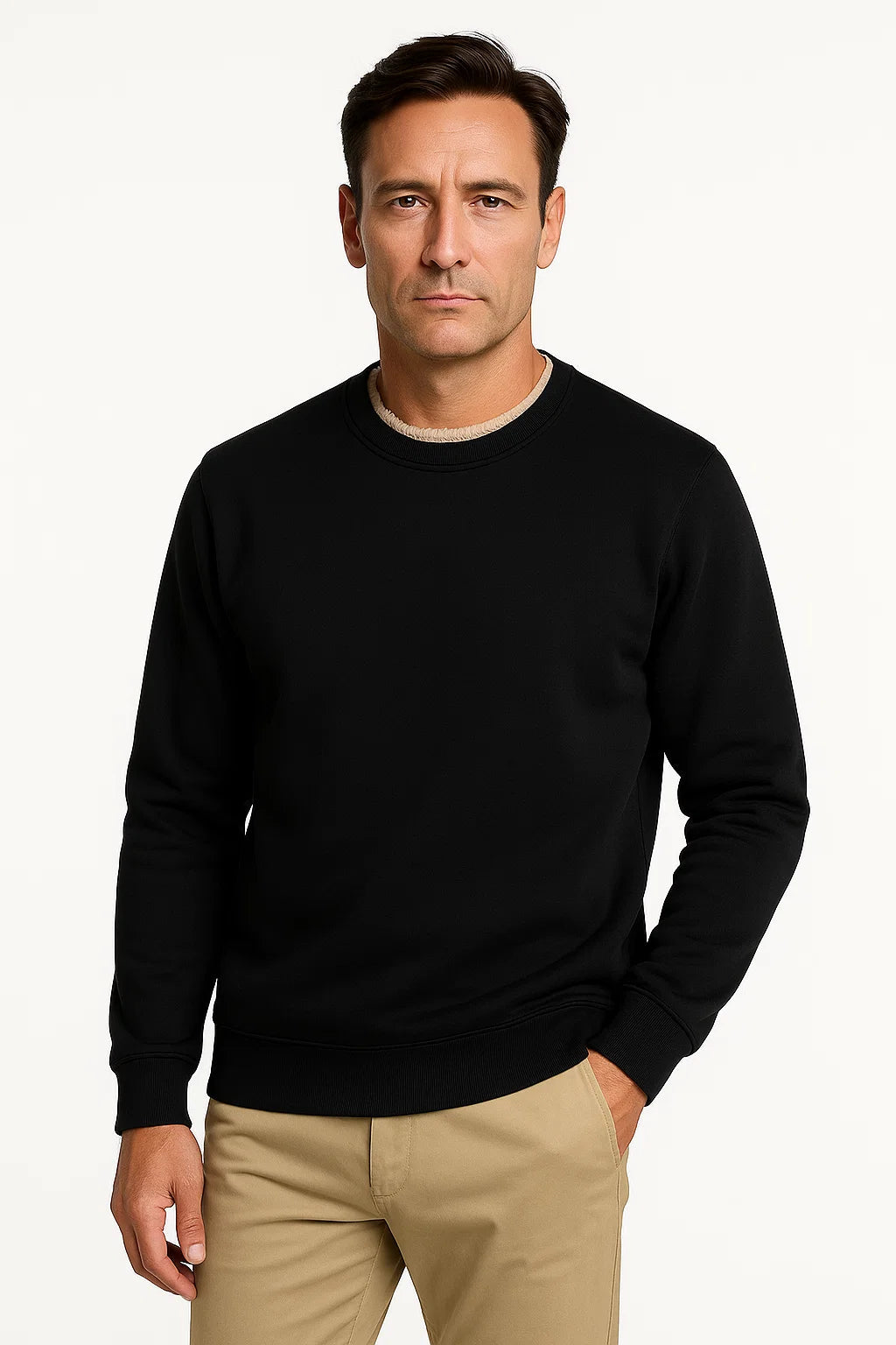 Rick | Einfaches Gestaltung Rundhals-Pullover