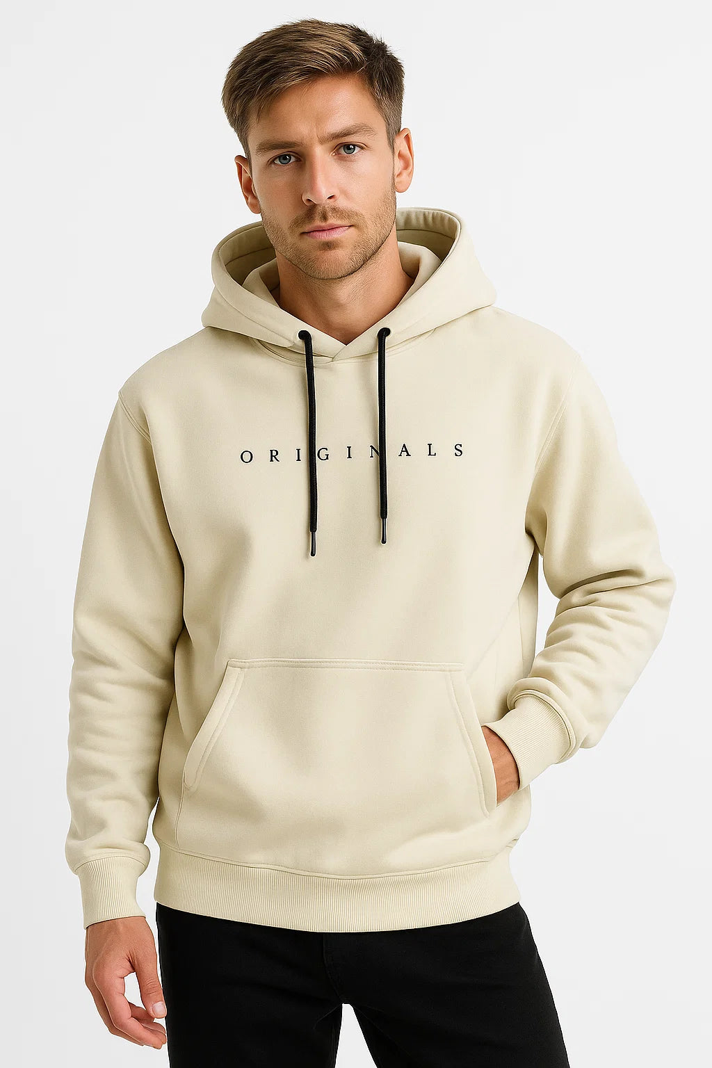 Anton | Lässiger und trendiger Winter-Kapuzenpullover