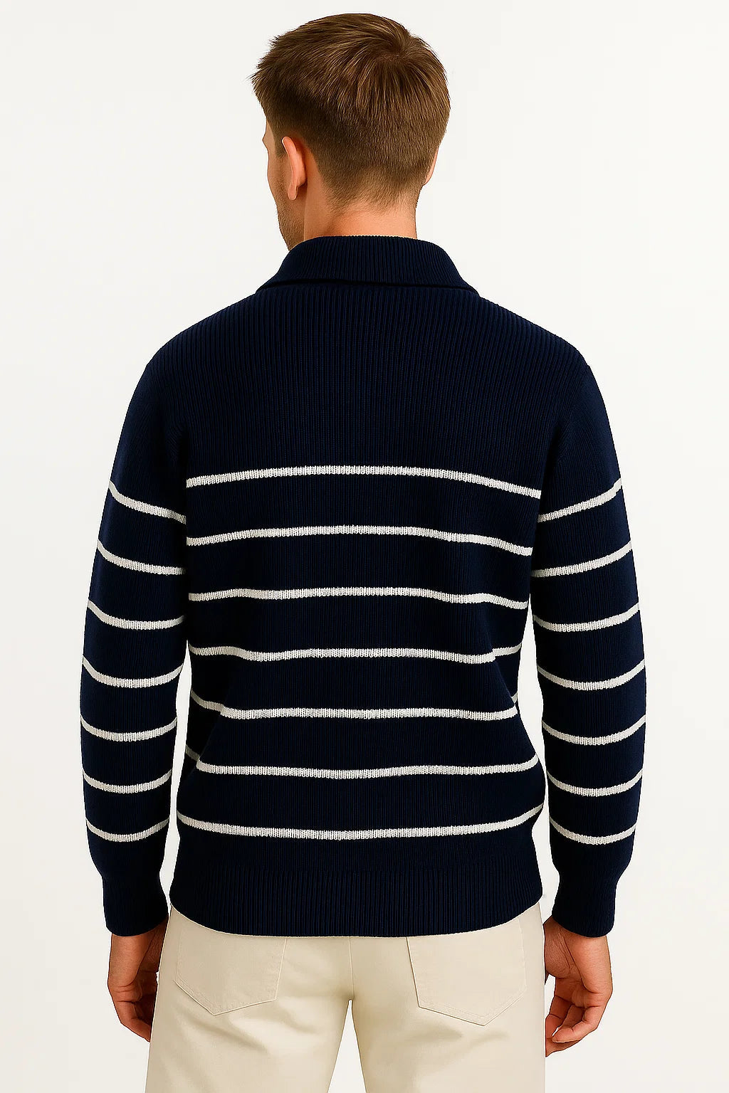 Paul | Stilvoller Streifenmuster Pullover