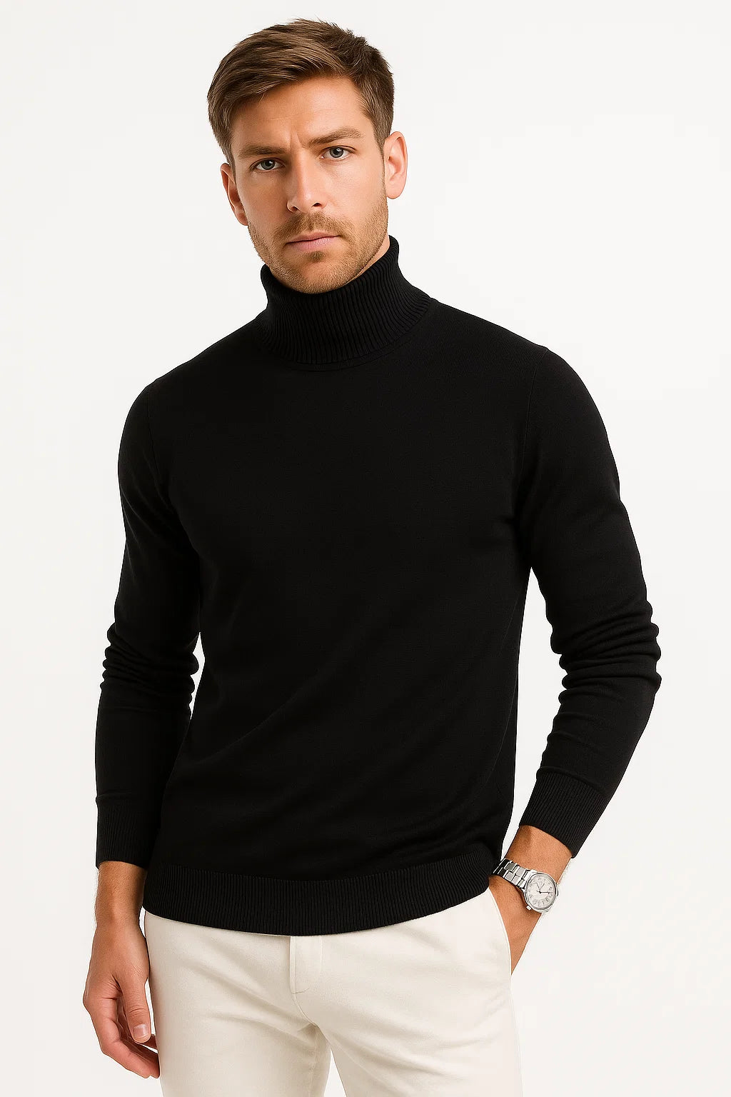 Torsten | Eleganter Rollkragenpullover