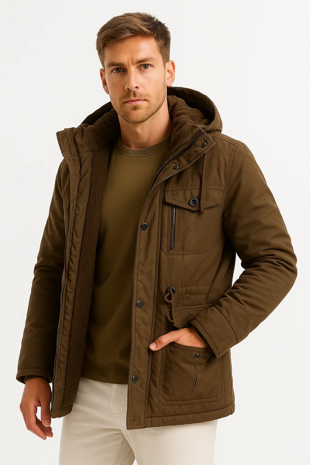 Ruben | Modische und warme Parka Jacke