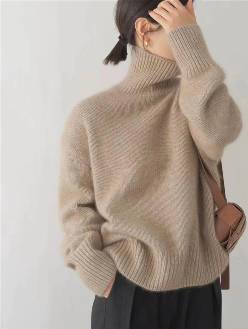 Emilia | Kaschmir-Rollkragenpullover
