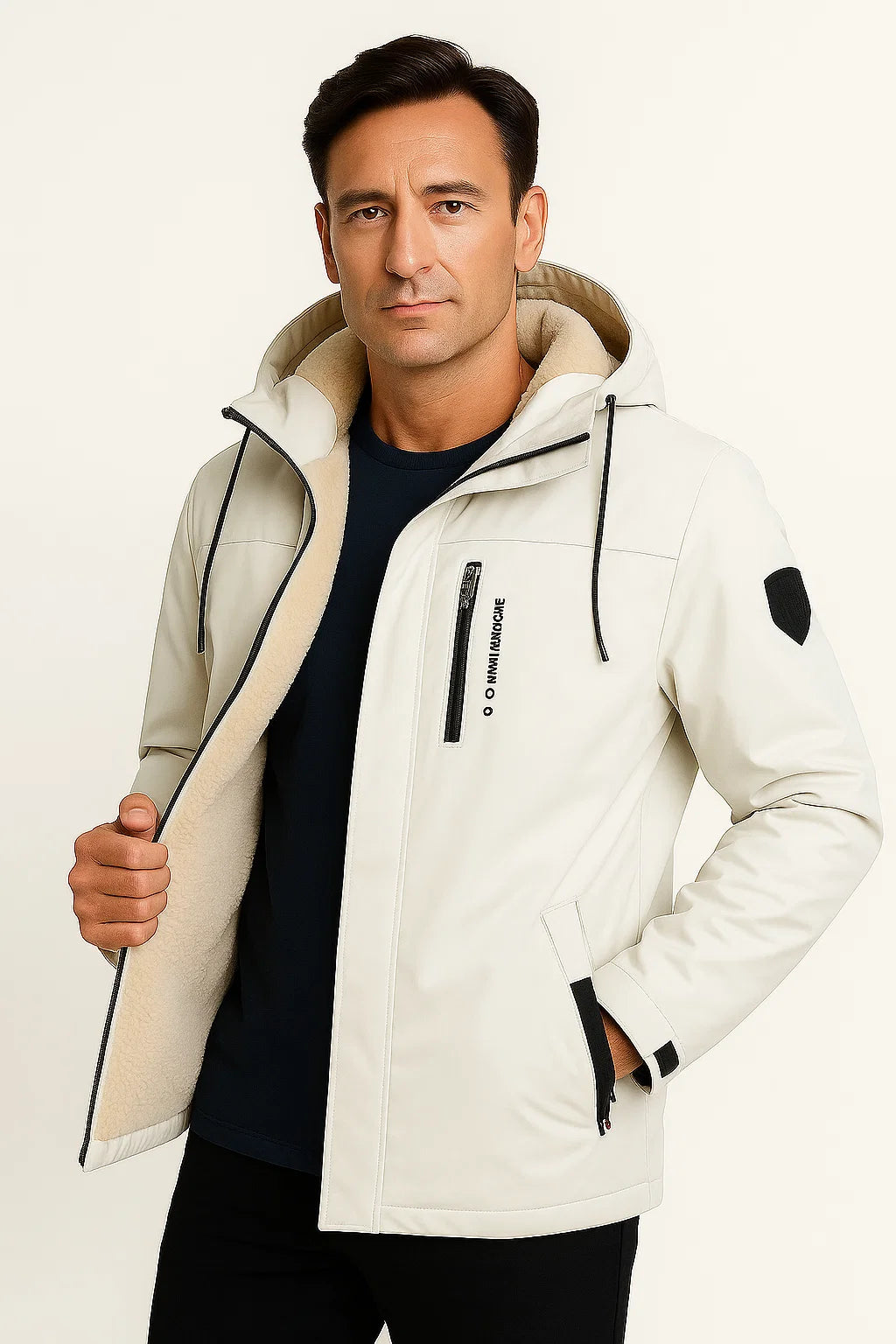 Maik | Bequeme sportliche Fleecejacke
