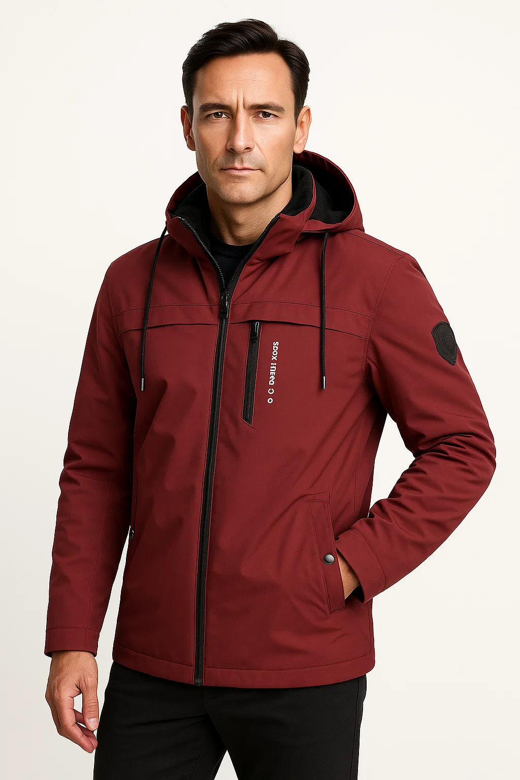 Maik | Bequeme sportliche Fleecejacke