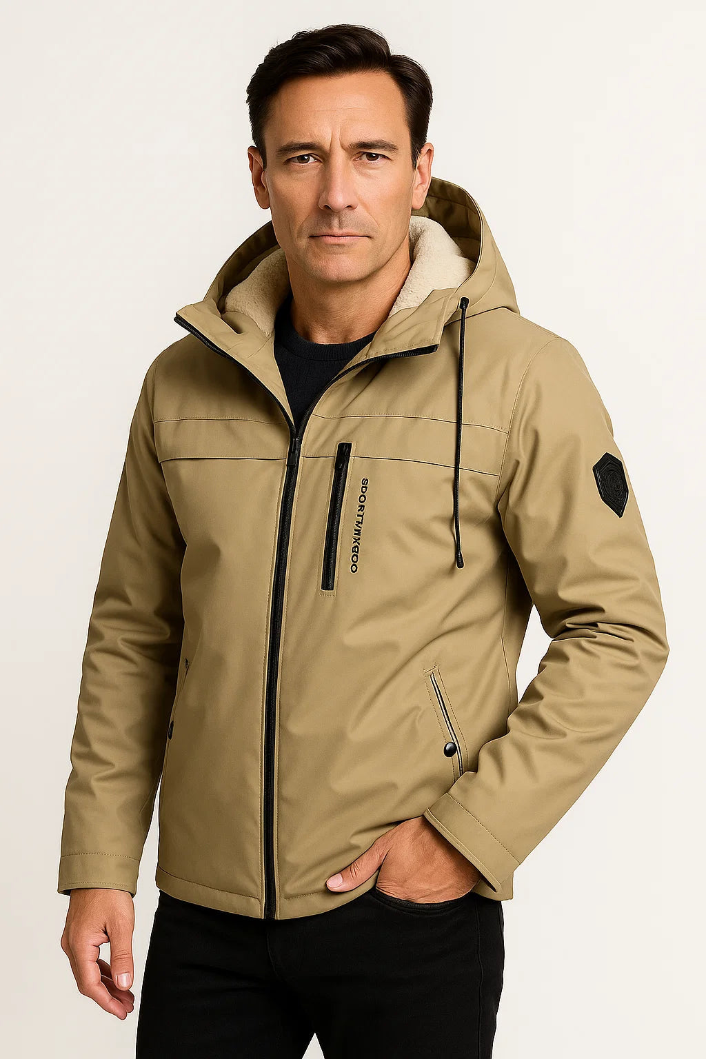 Maik | Bequeme sportliche Fleecejacke