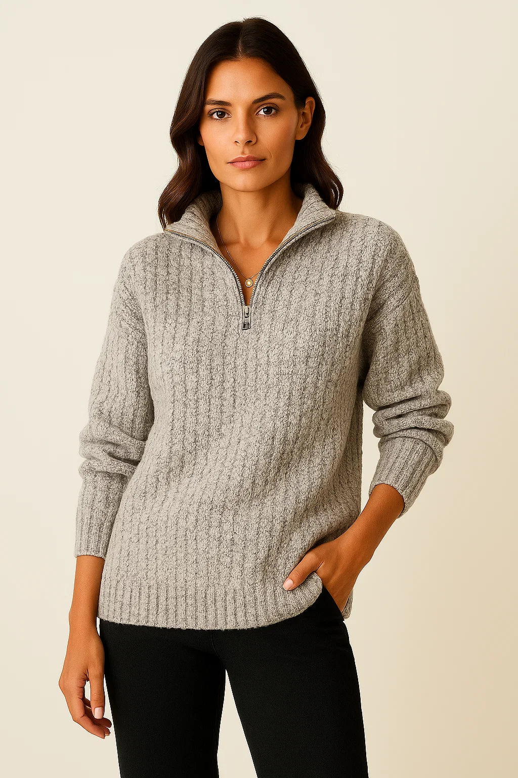 Marie | Lässiger Winterpullover