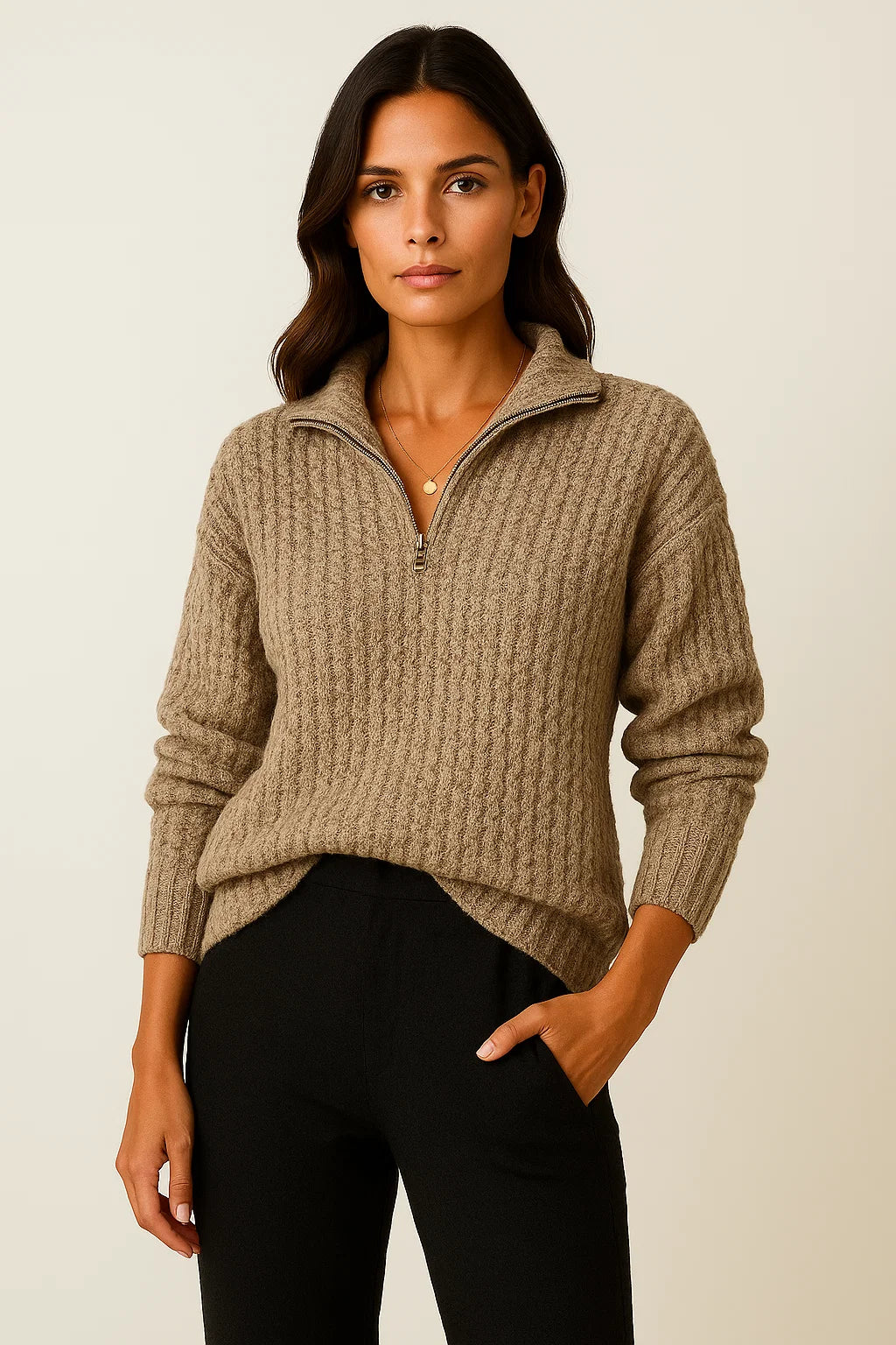 Marie | Lässiger Winterpullover