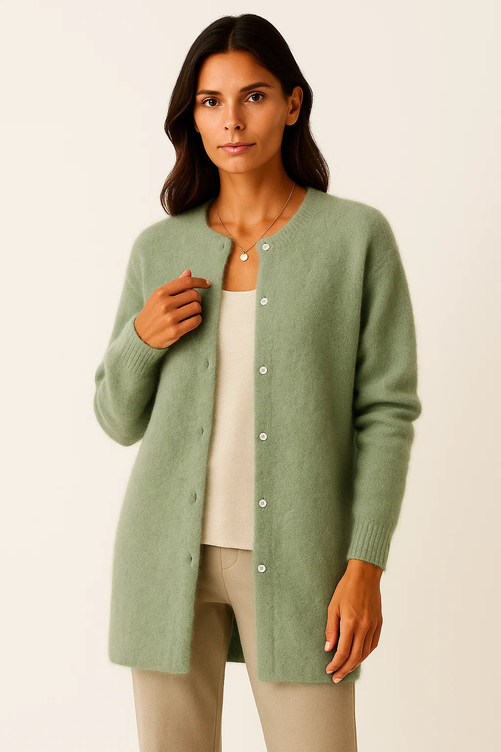 Karolin | Eleganter und bequemer WinterStrickjacke