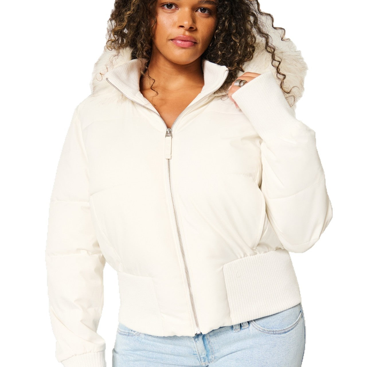 Daniela | Elegante und warme wattierte Winterjacke