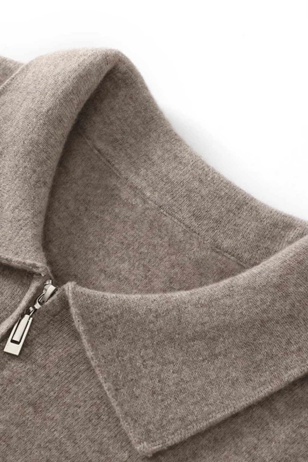 Elias | Eleganter und warmer Reißverschluss Pullover