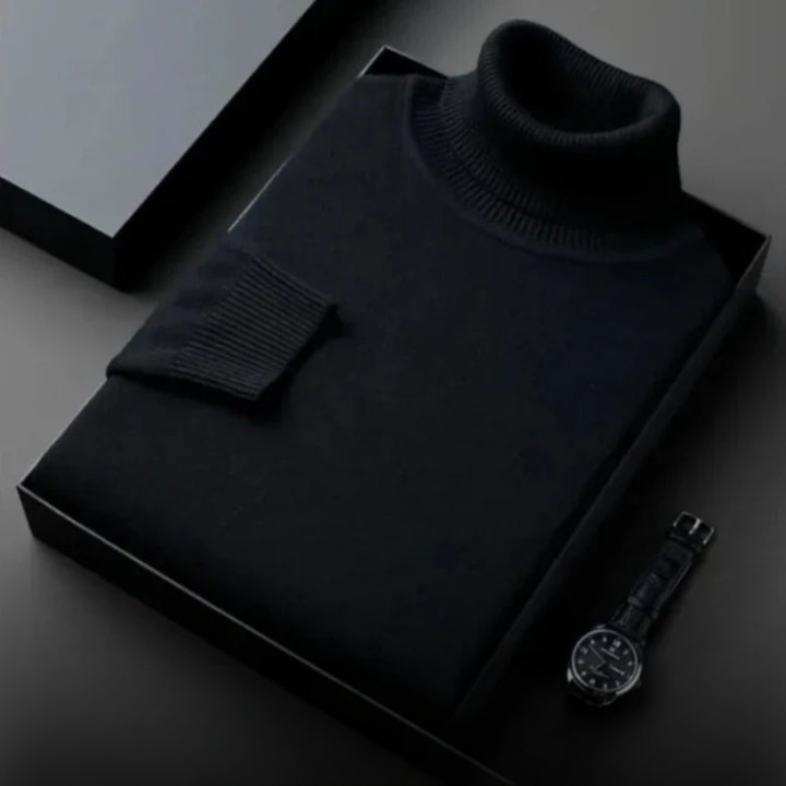 Henrik | Stilvoller und vielseitig kombinierbarer Kaschmir-Rollkragenpullover