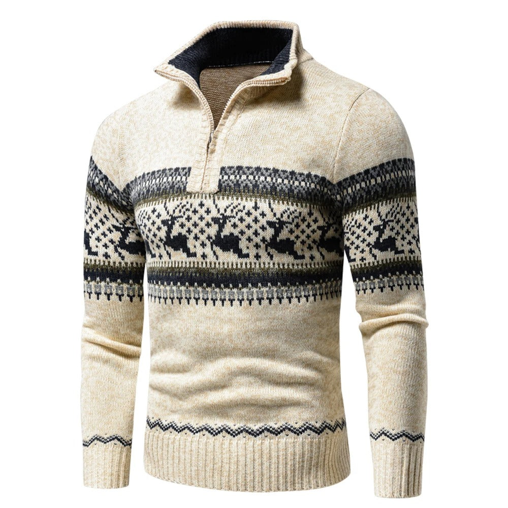 Frank | Weicher festlicher Winterpullover