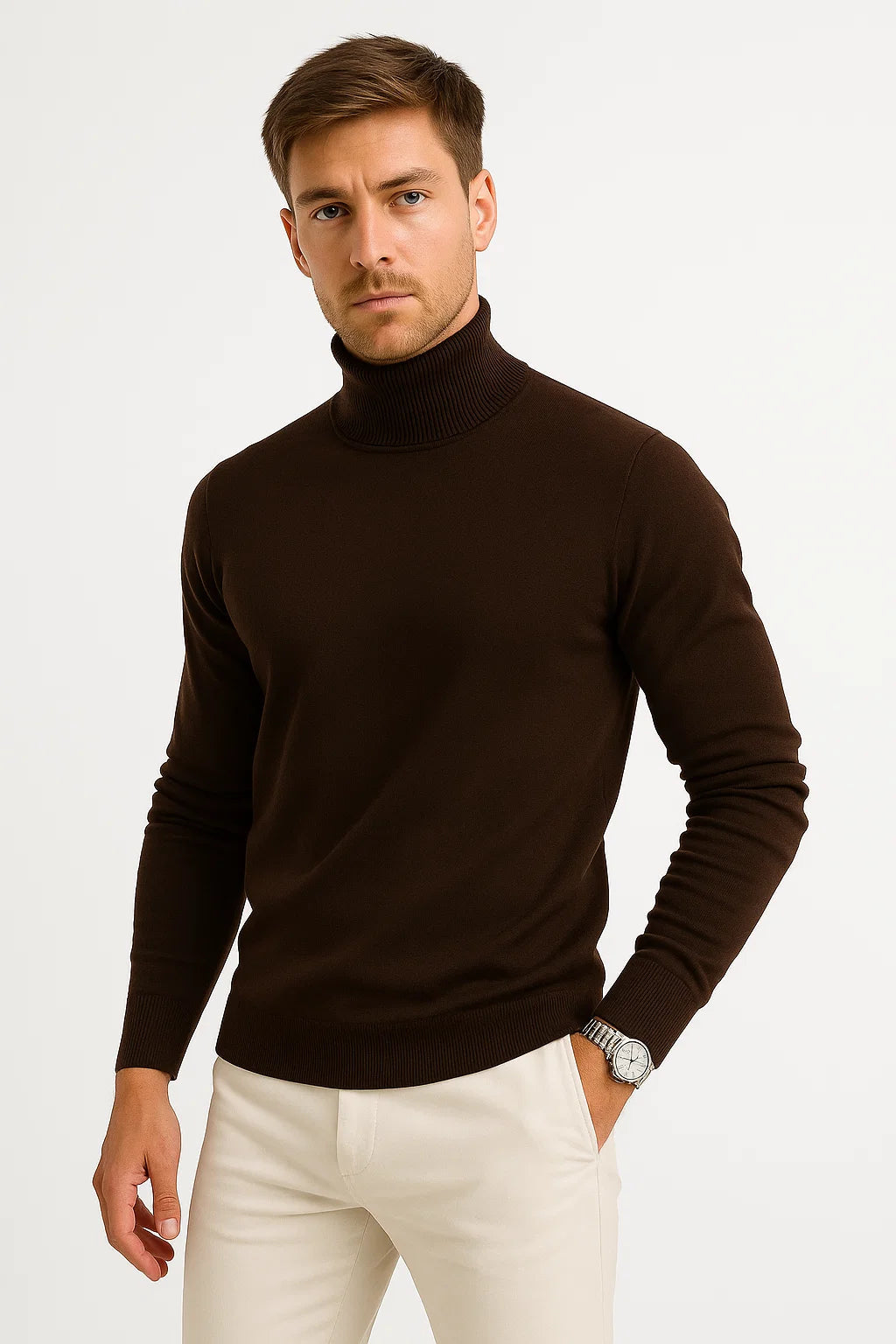 Kevin | Stilvoller und warmer Rollkragenpullover