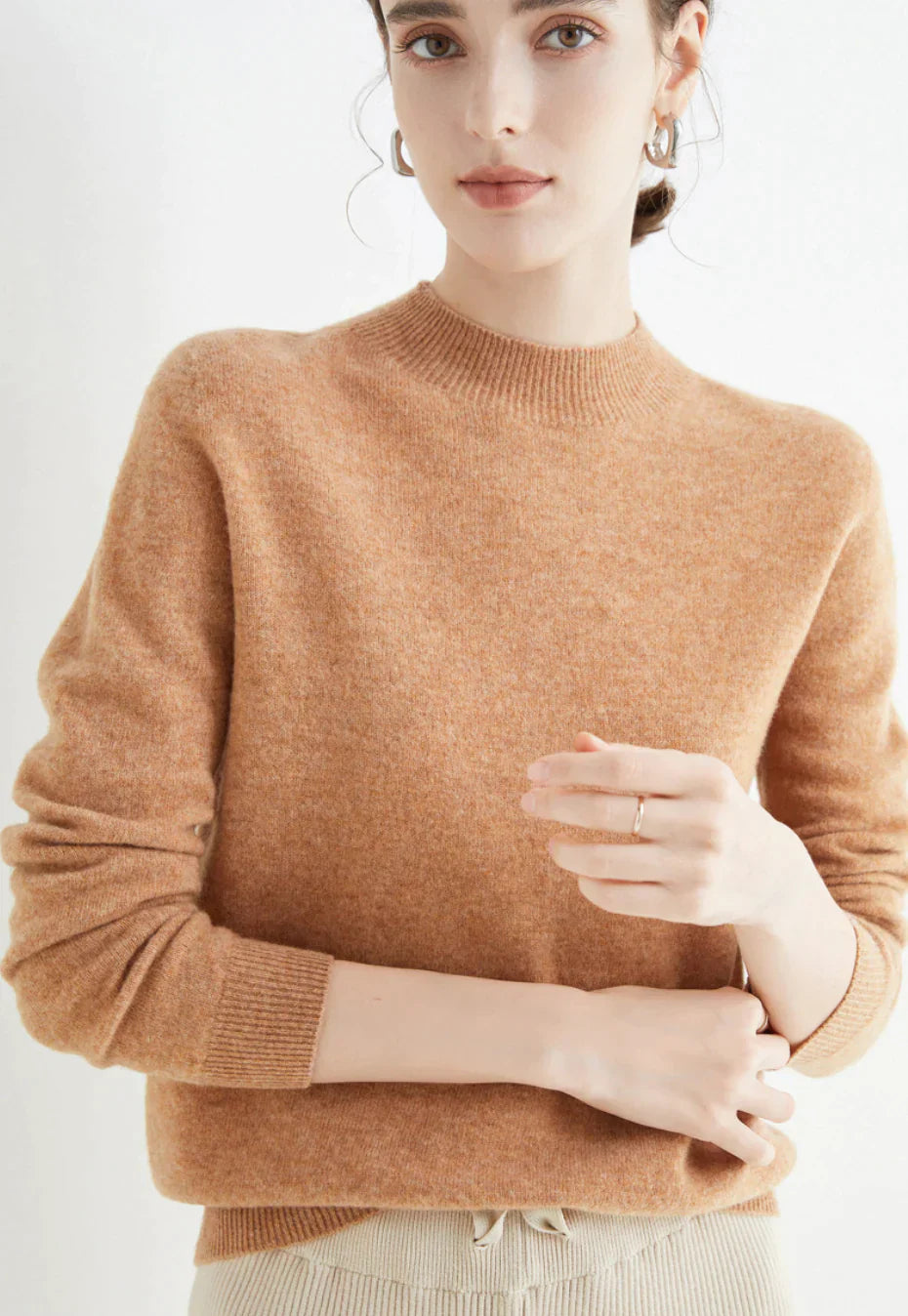 Daniela | Weicher Kaschmir Strickpullover
