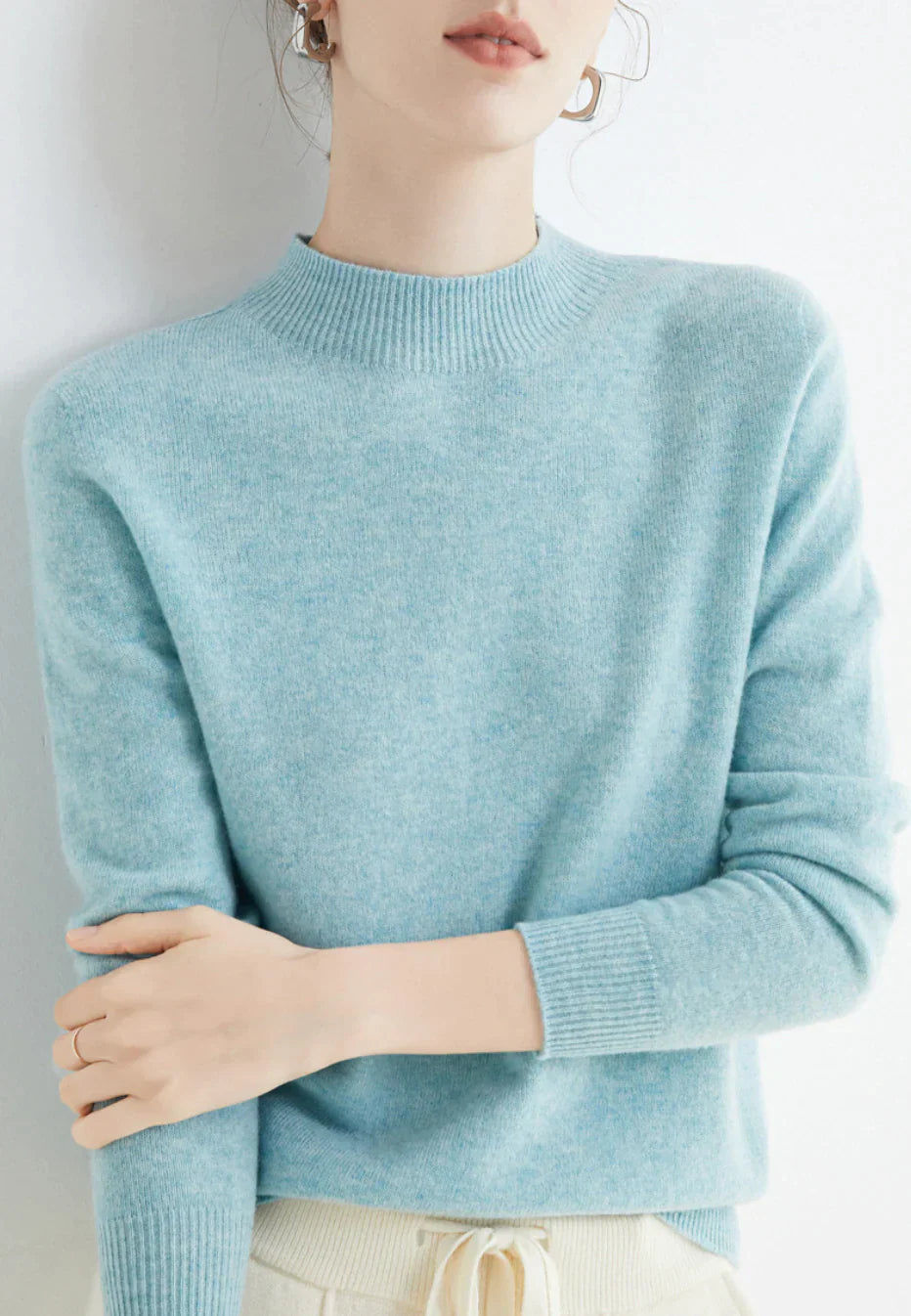 Daniela | Weicher Kaschmir Strickpullover