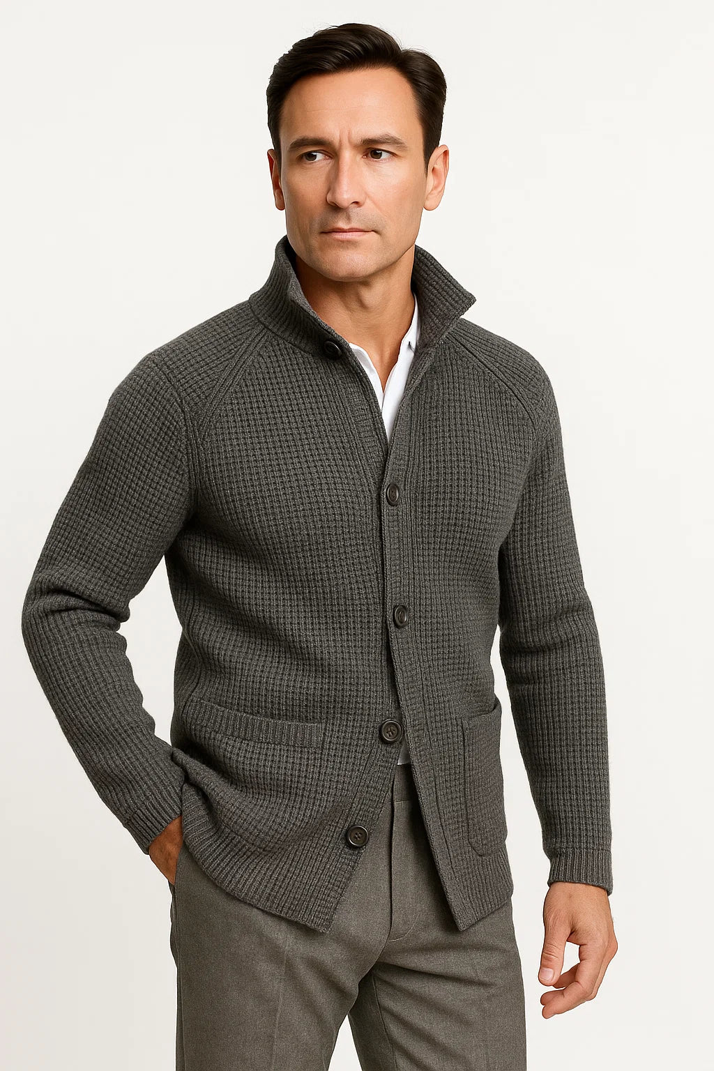Steffen | Stil & Komfort Wollstrickjacke