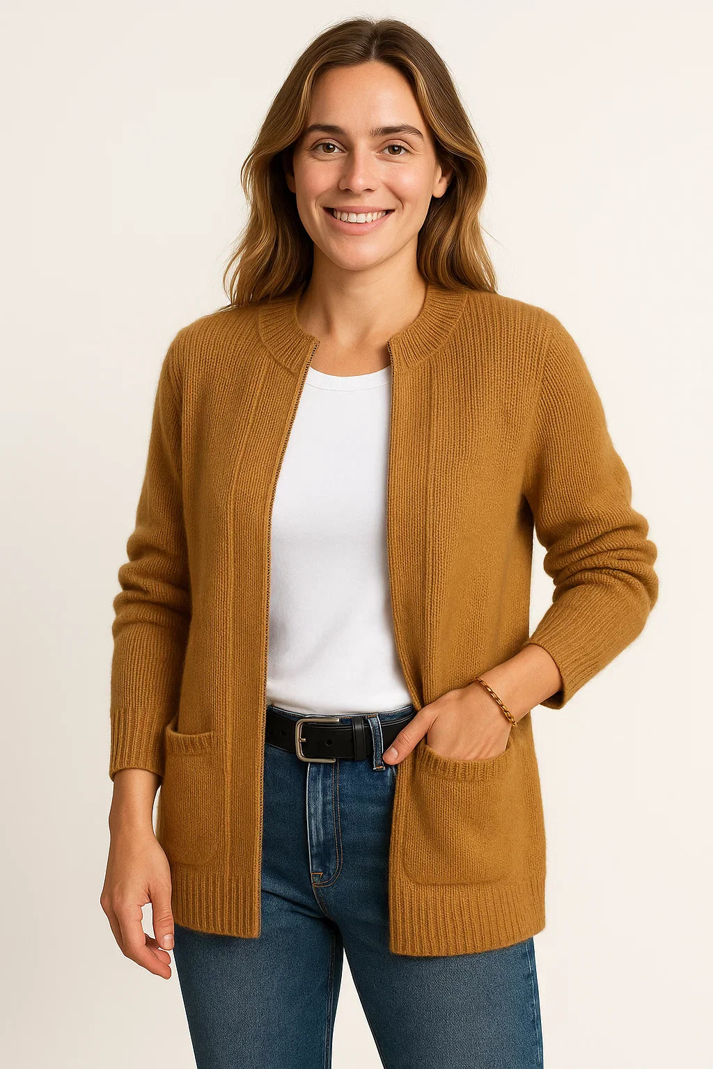 Janina | Stilvolle und bequeme Baumwollpullover