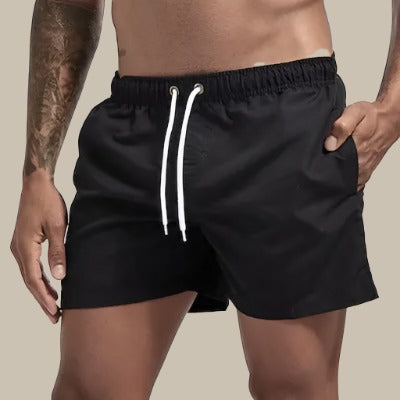 Liam | Badeshorts Herren Schnelltrocknend mit Elastischem Bund