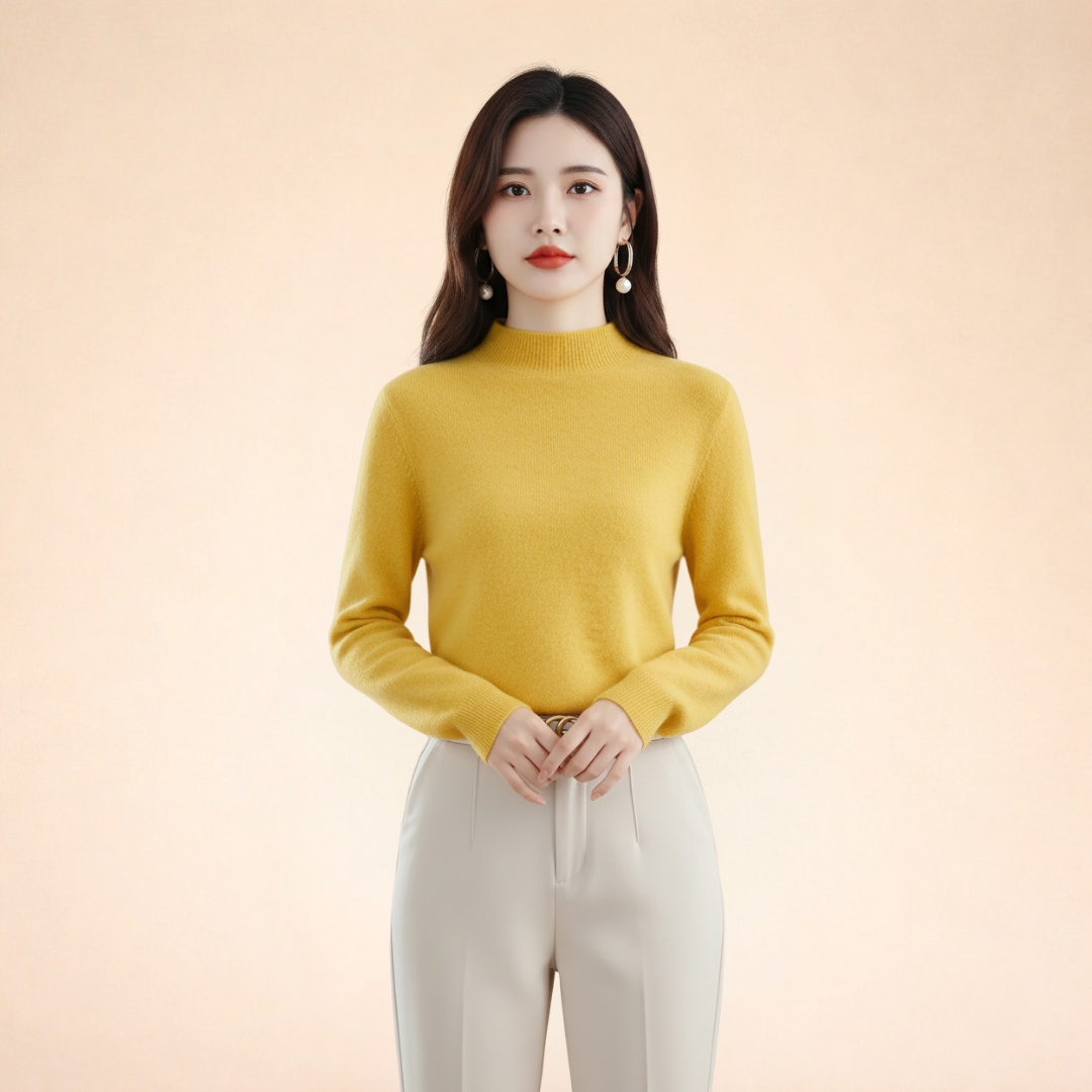 Sandra | Eleganter Pullover aus Merinowolle