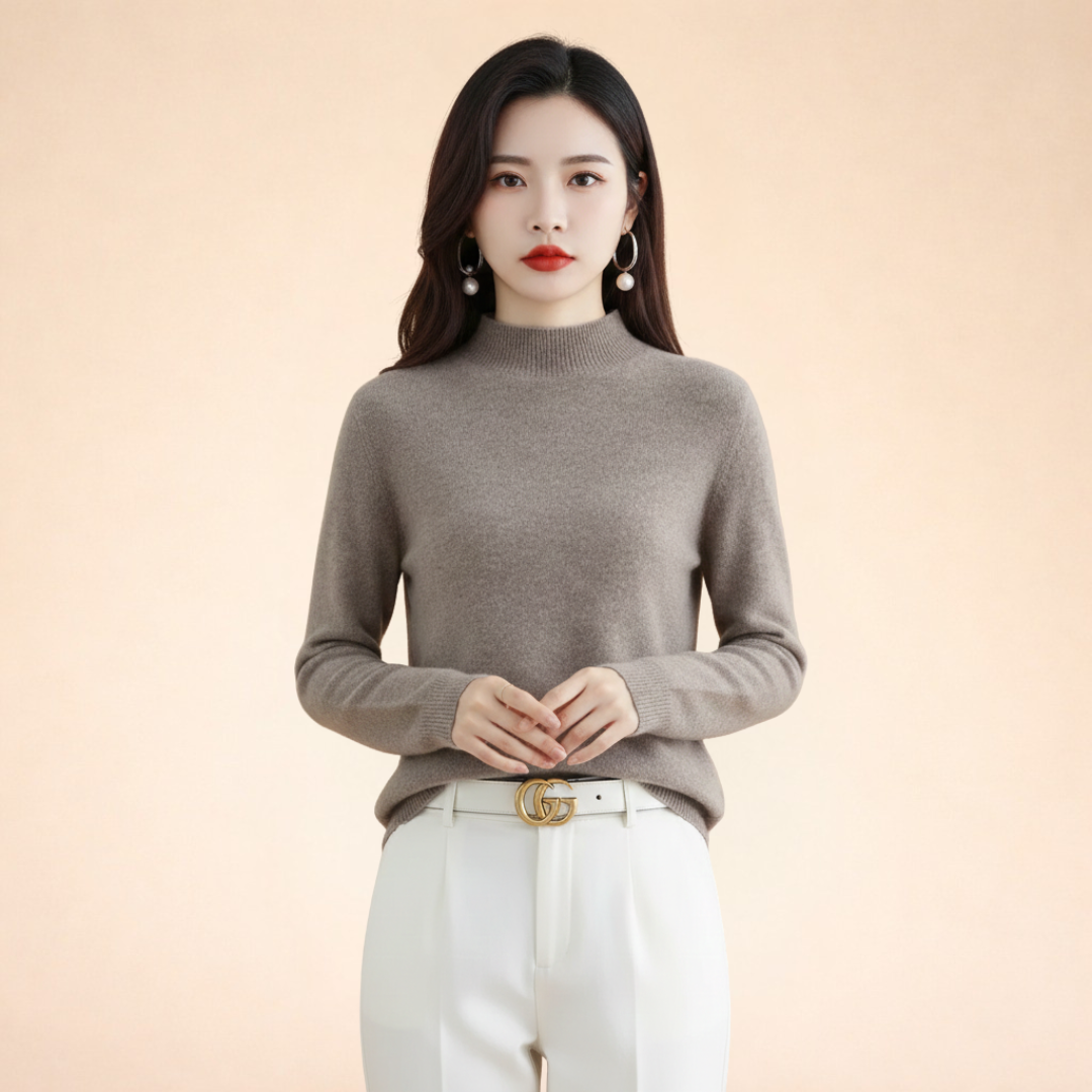 Sandra | Eleganter Pullover aus Merinowolle