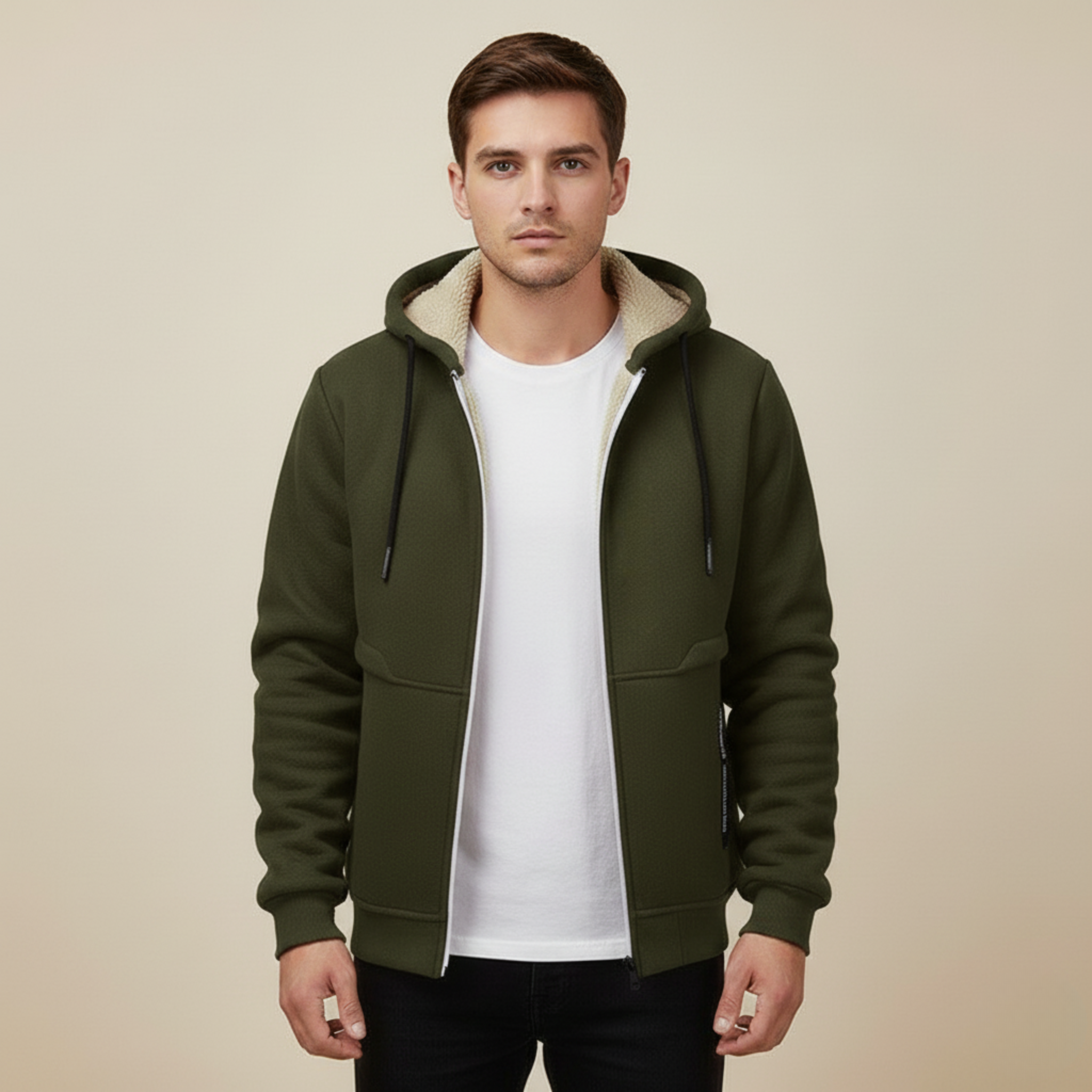 Maximilian | Angenehm isolierende Fleecejacke