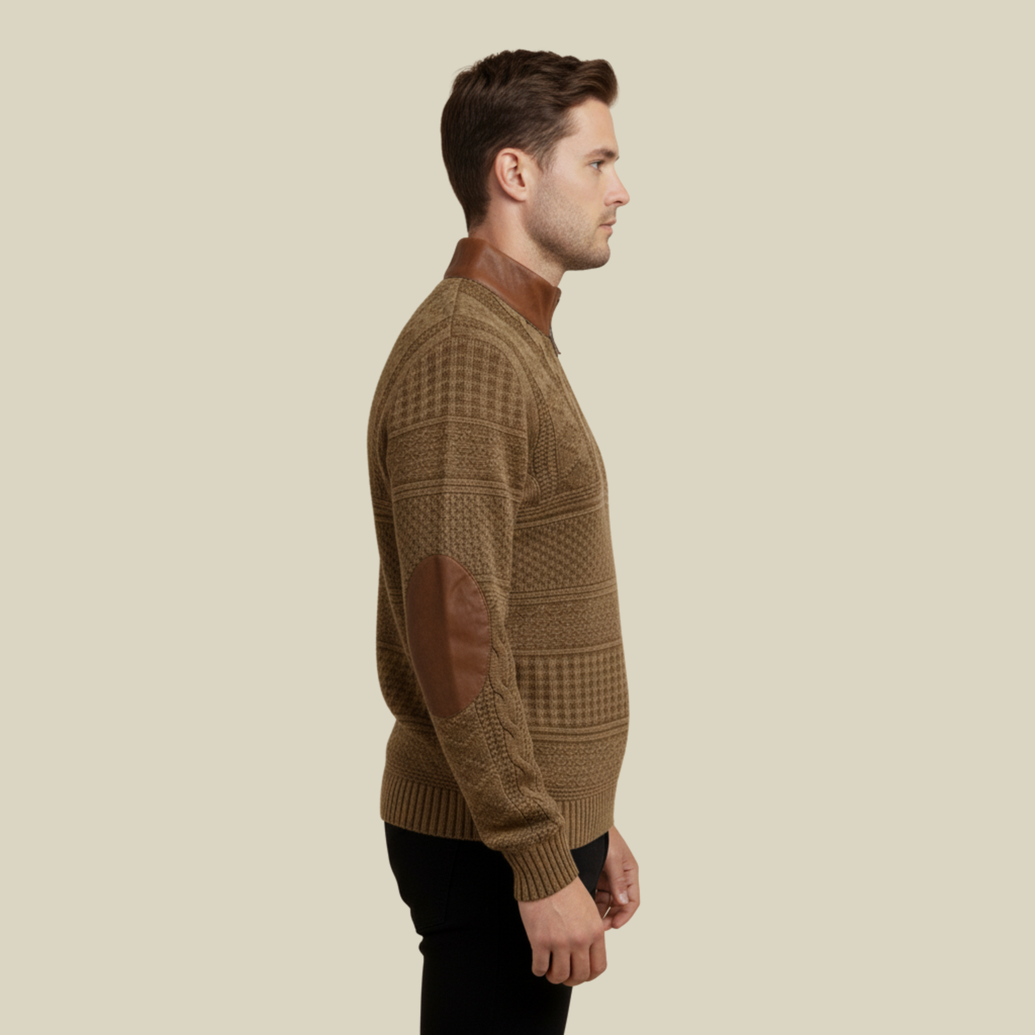 Florian | Stylischer und bequemer Sweater mit Reißverschluss