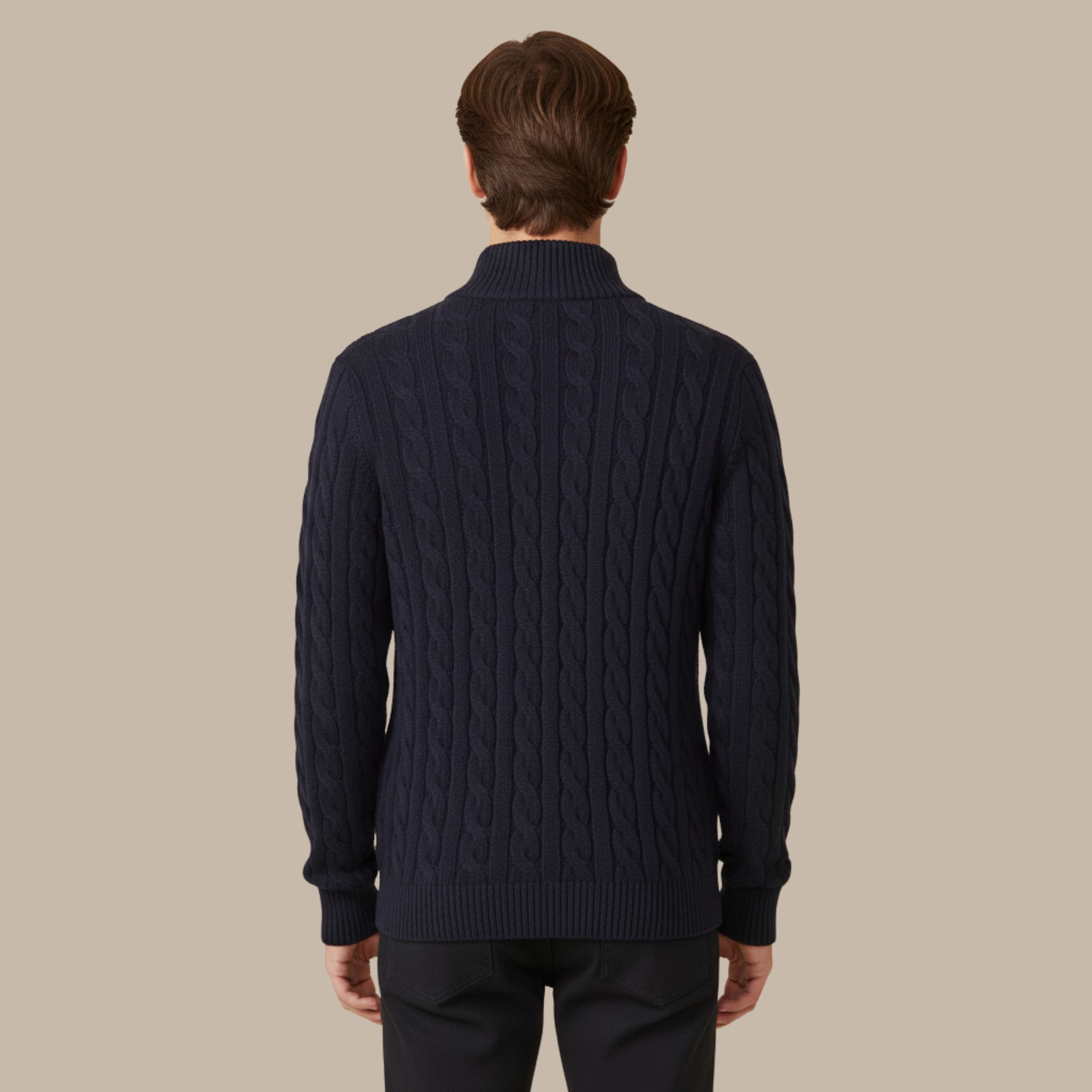 Erik | Stilvoller Strickpullover aus Wolle