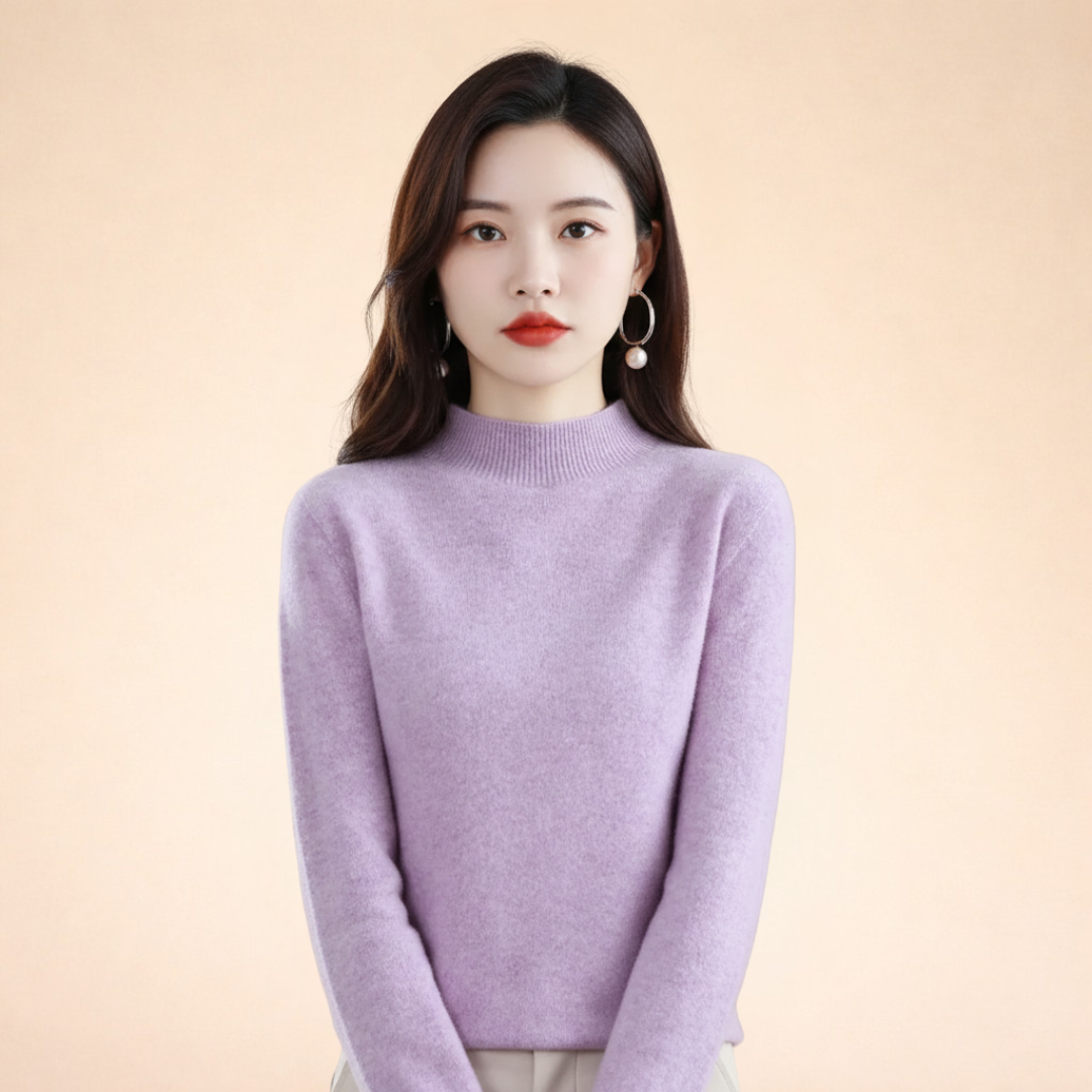 Sandra | Eleganter Pullover aus Merinowolle