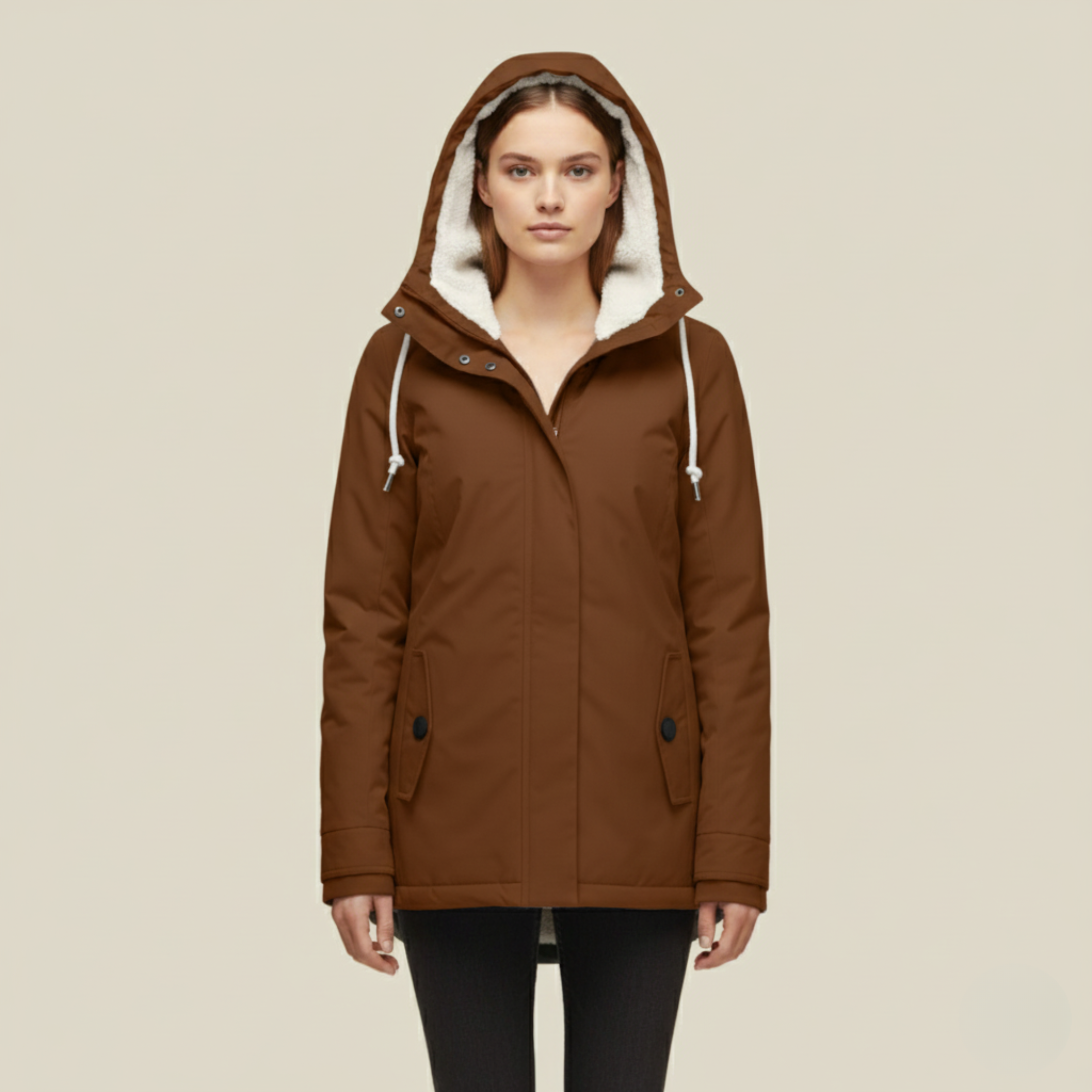 Celia | Damen Winterjacke – Wasserfest, Warm & Stilvoll für Kalte Tage 0