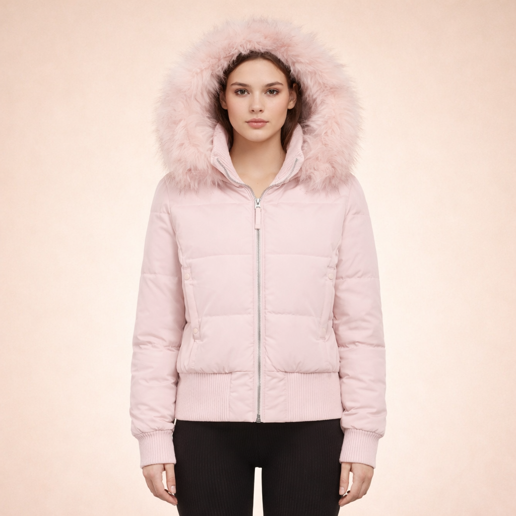 Daniela | Elegante und warme wattierte Winterjacke