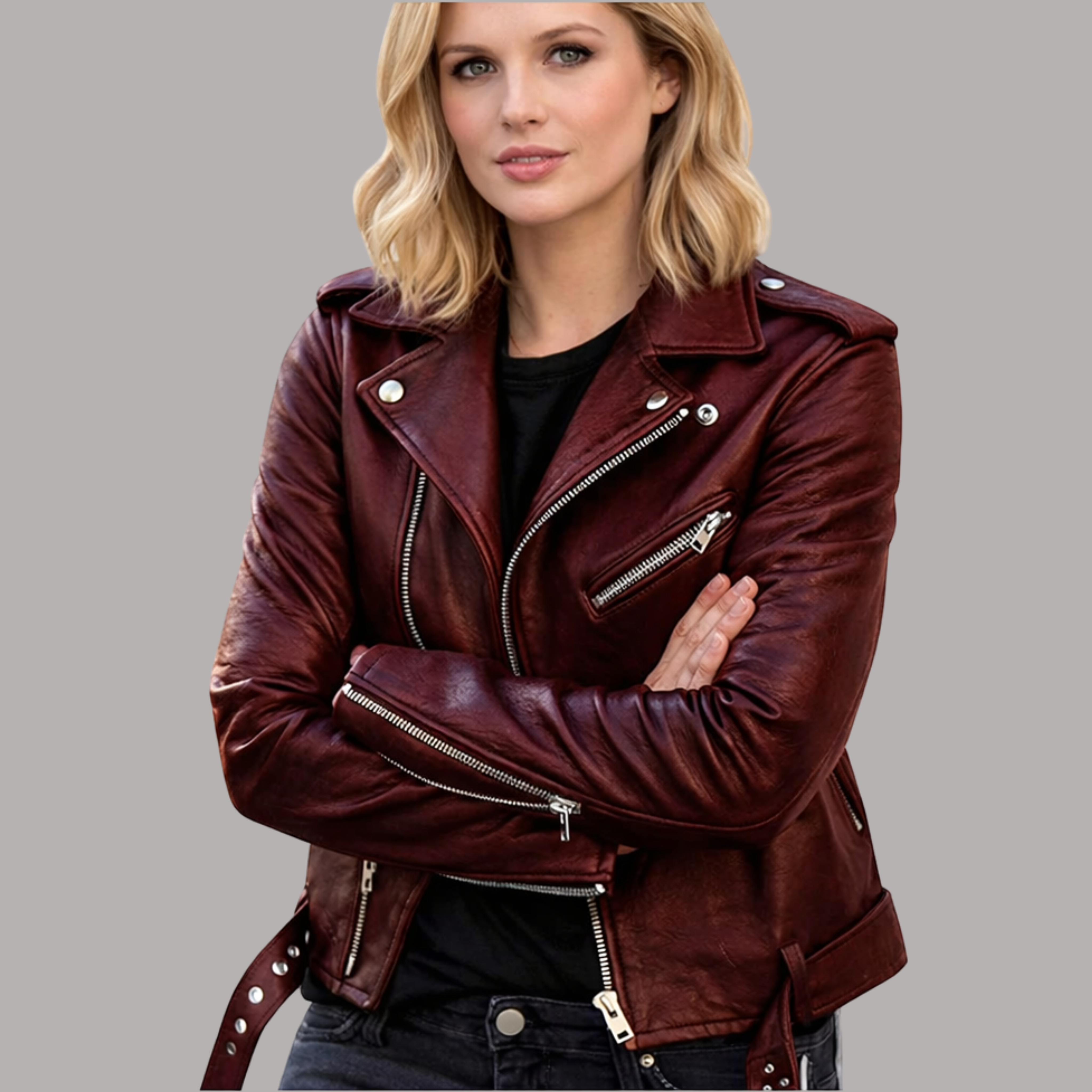 Clara | Lässige Jacke für mit Reißverschluss