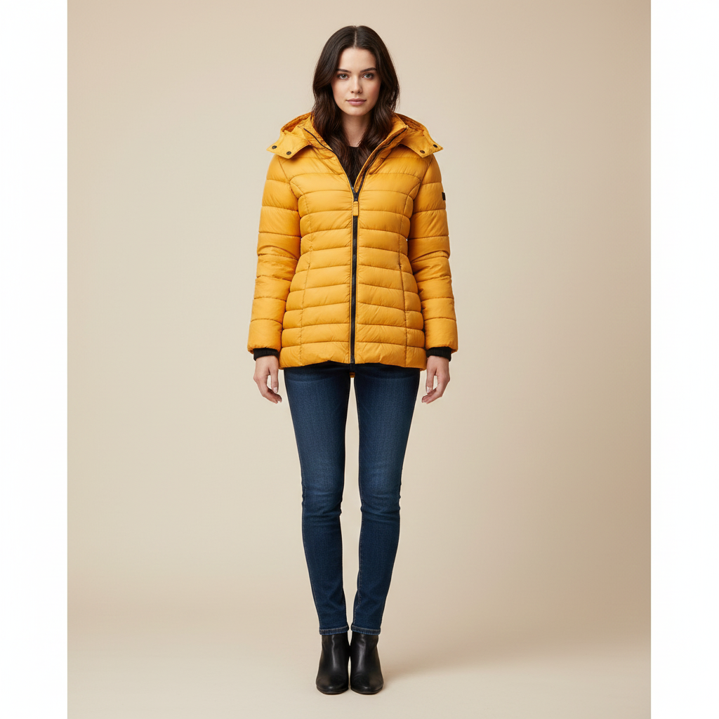 Brigitte | Bequeme wattierte Winterjacke