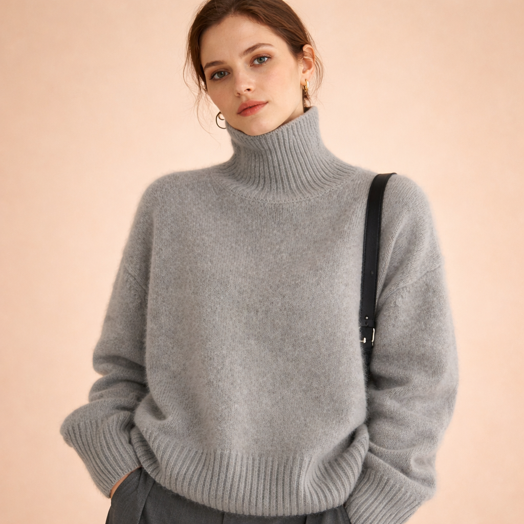 Emilia | Kaschmir-Rollkragenpullover