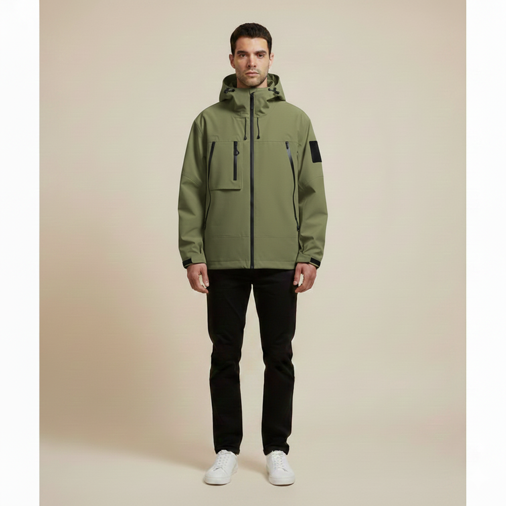 Bernd | Softshelljacke mit Kapuze