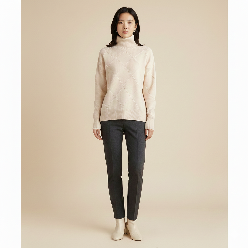Sophie | Stilvoller kuscheliger Rollkragenpullover