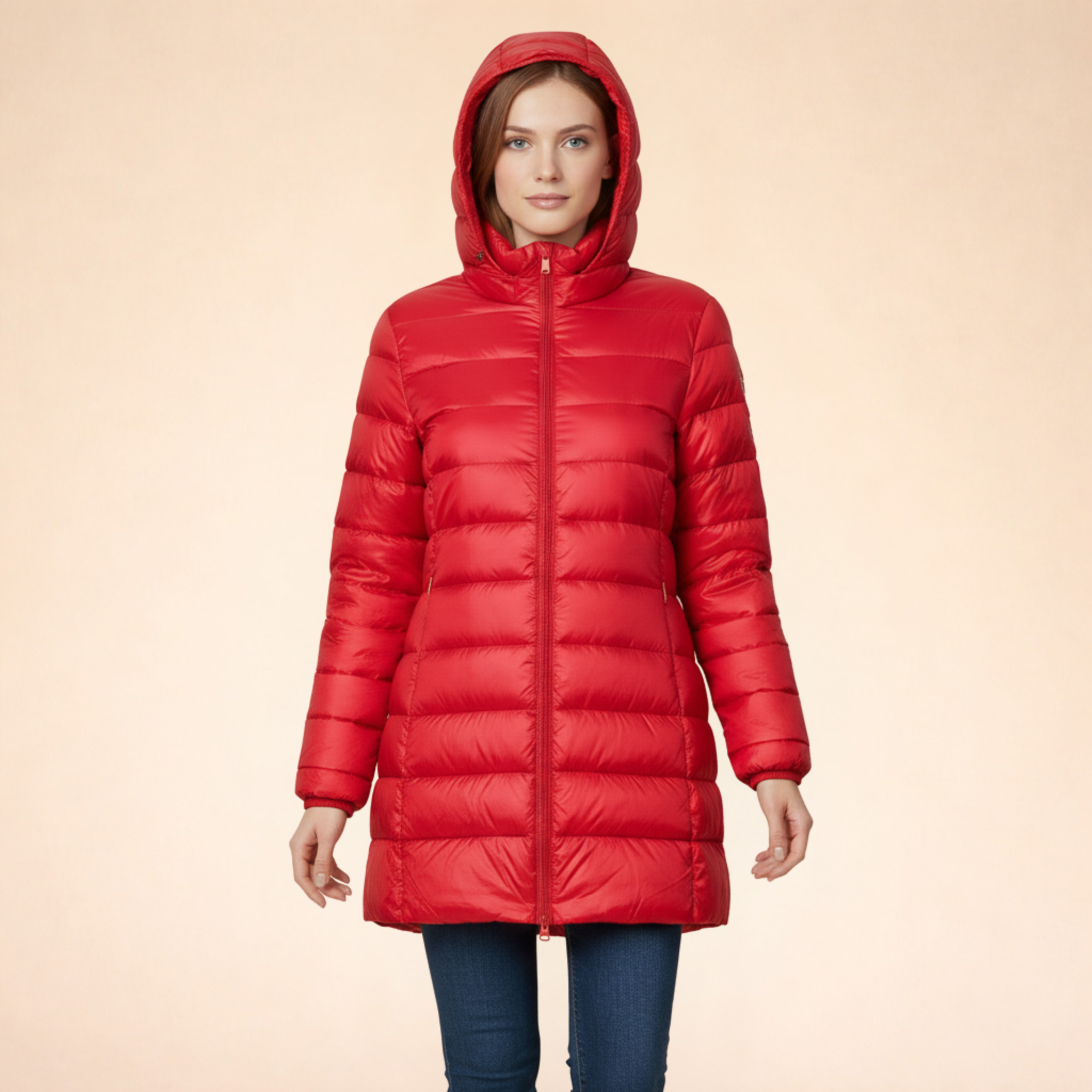 Sabine | Funktionelle Winter Daunenjacke mit Kapuze