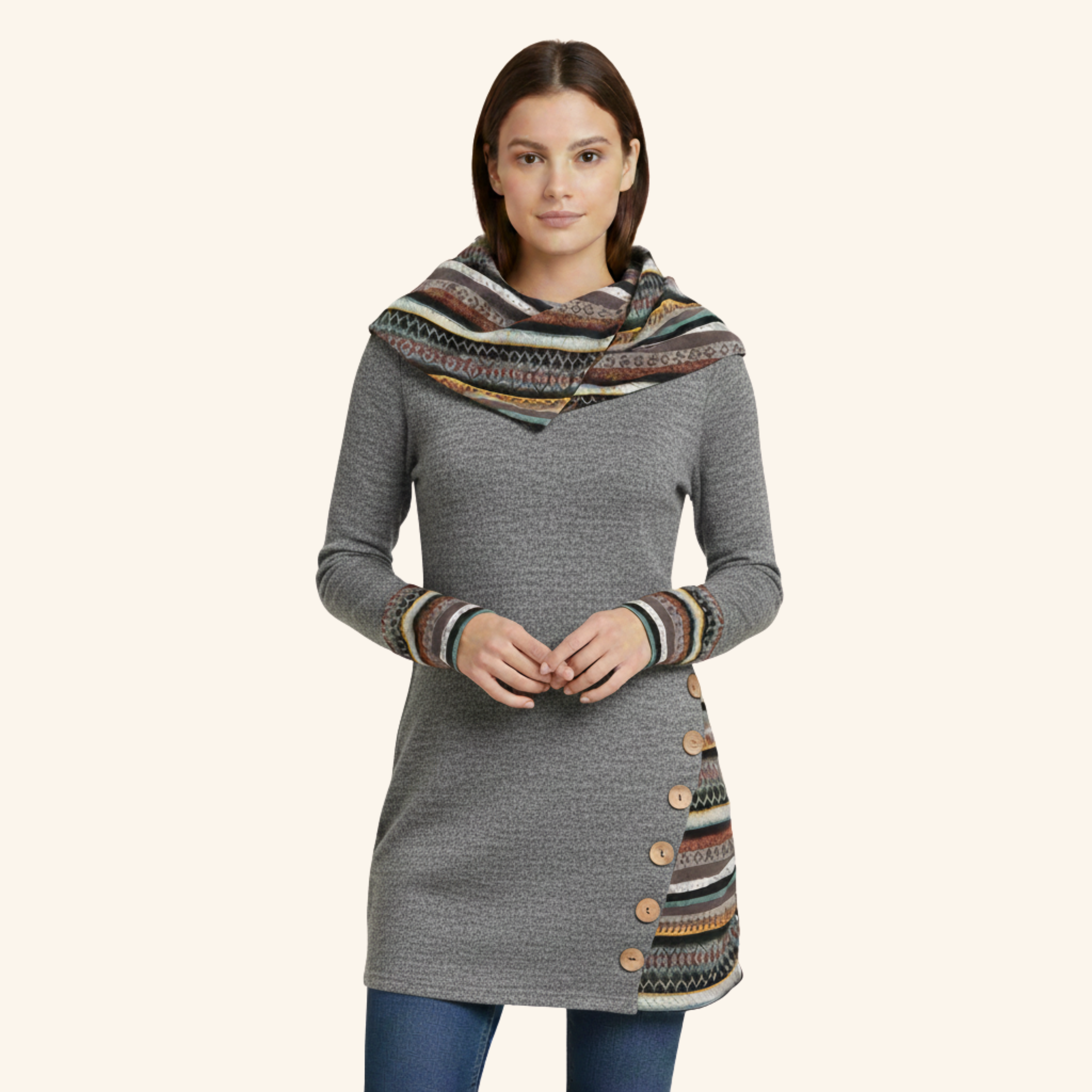 Christin | Stilvoller und trendiger Kapuzenpullover