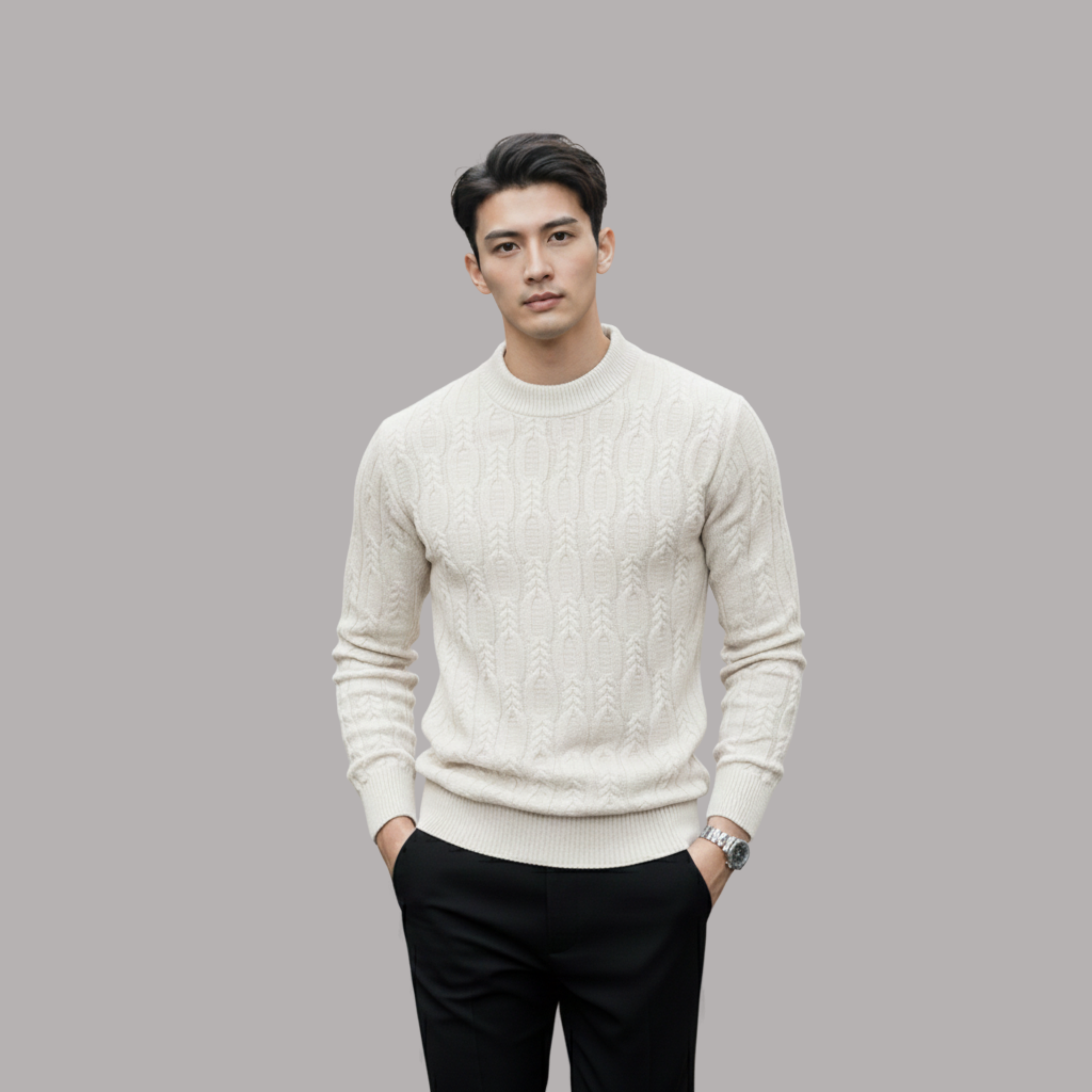 Johan | Klassischer Rundhalspullover