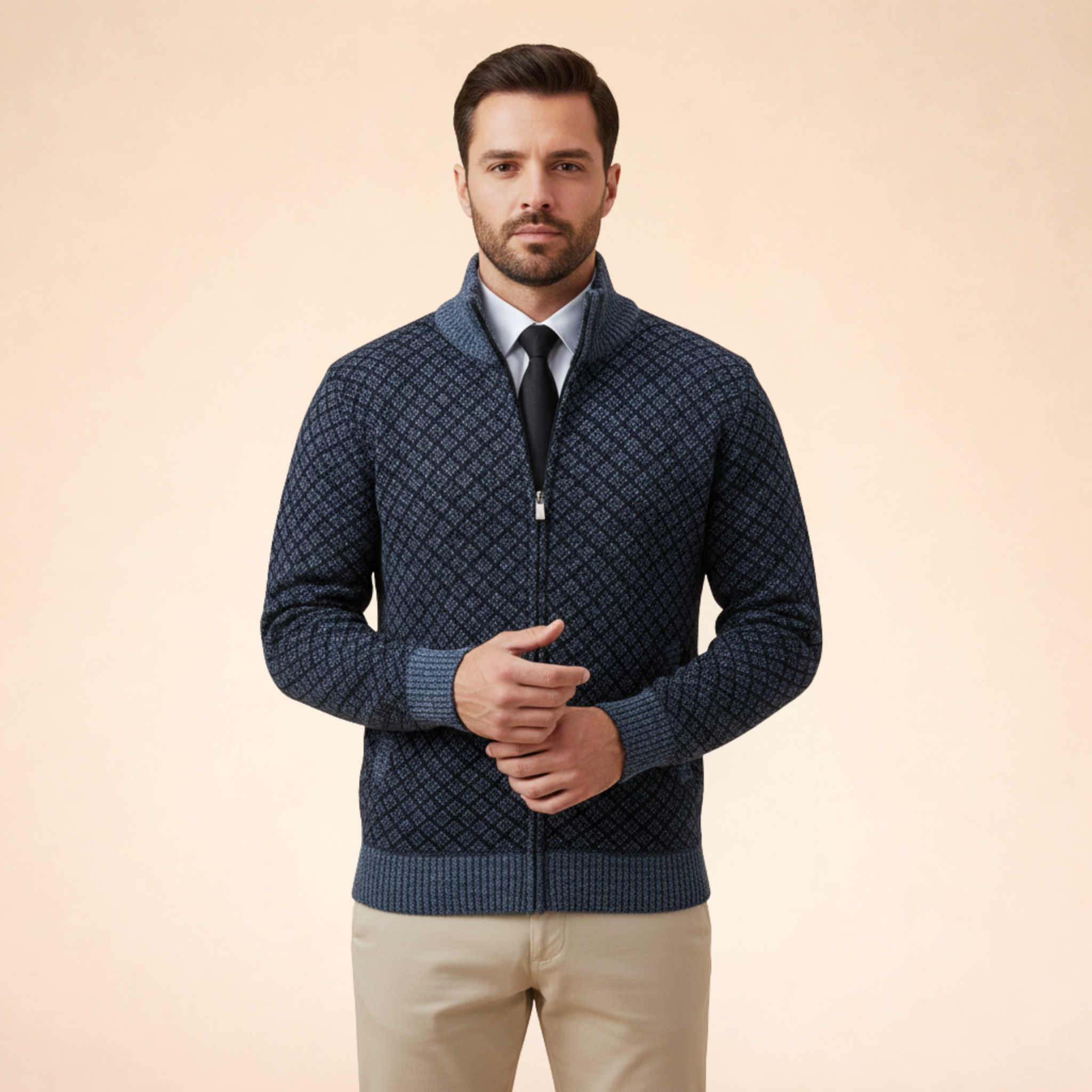 Marco | Klassischer kuscheliger Strickpullover