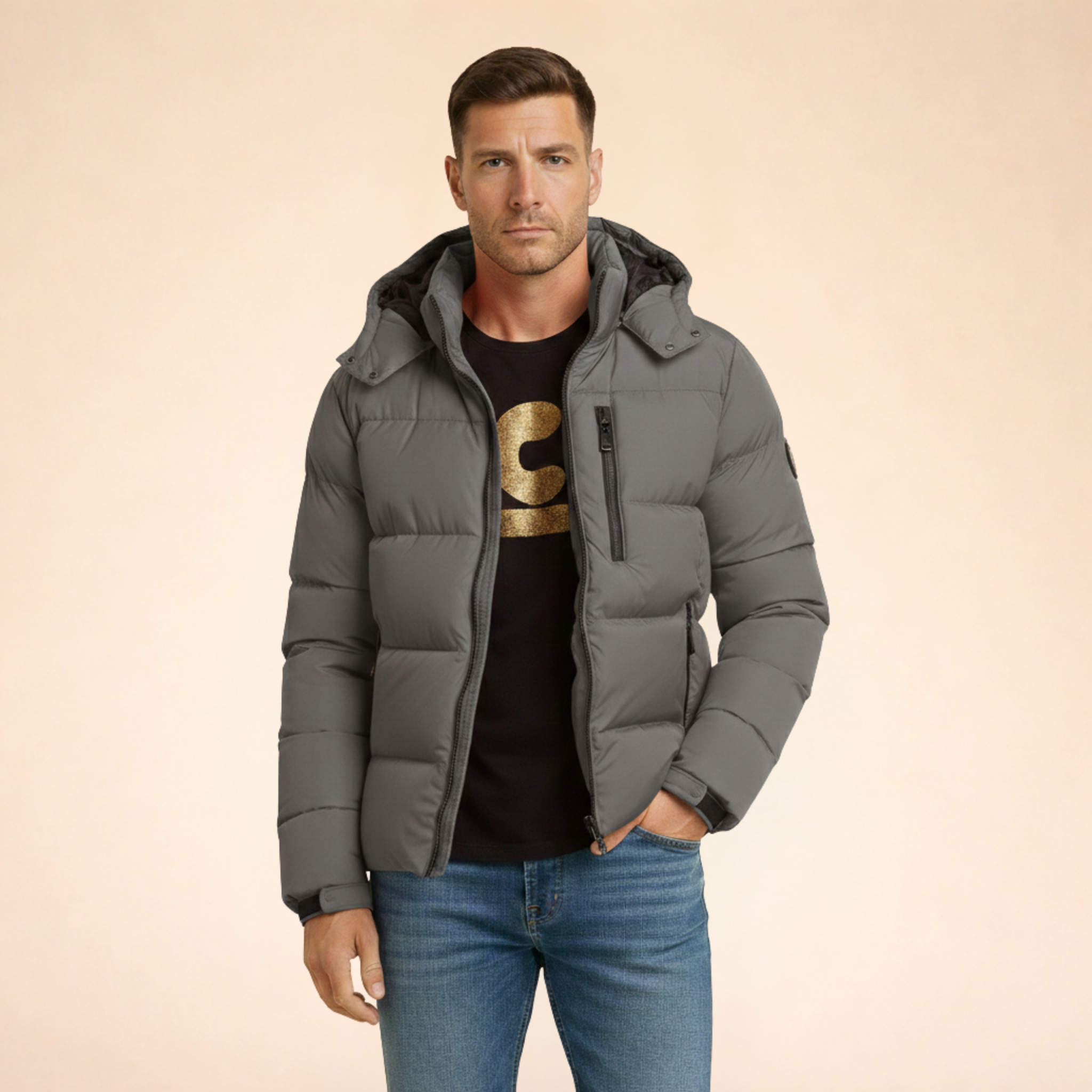 Phillipp | Warme und stilvolle Winterjacke