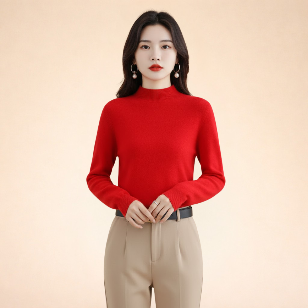 Sandra | Eleganter Pullover aus Merinowolle