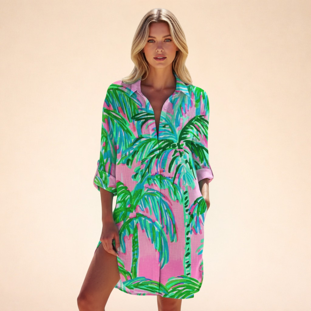 Barbara | Zeitloses stilvolles Hemdkleid