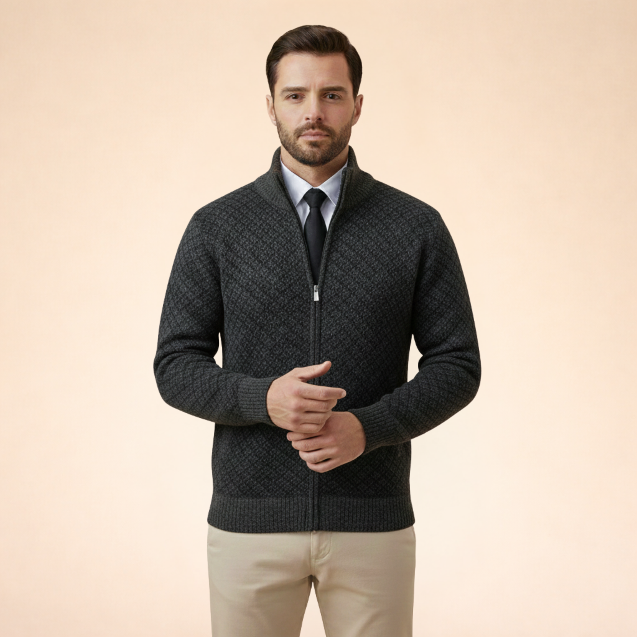 Marco | Klassischer kuscheliger Strickpullover