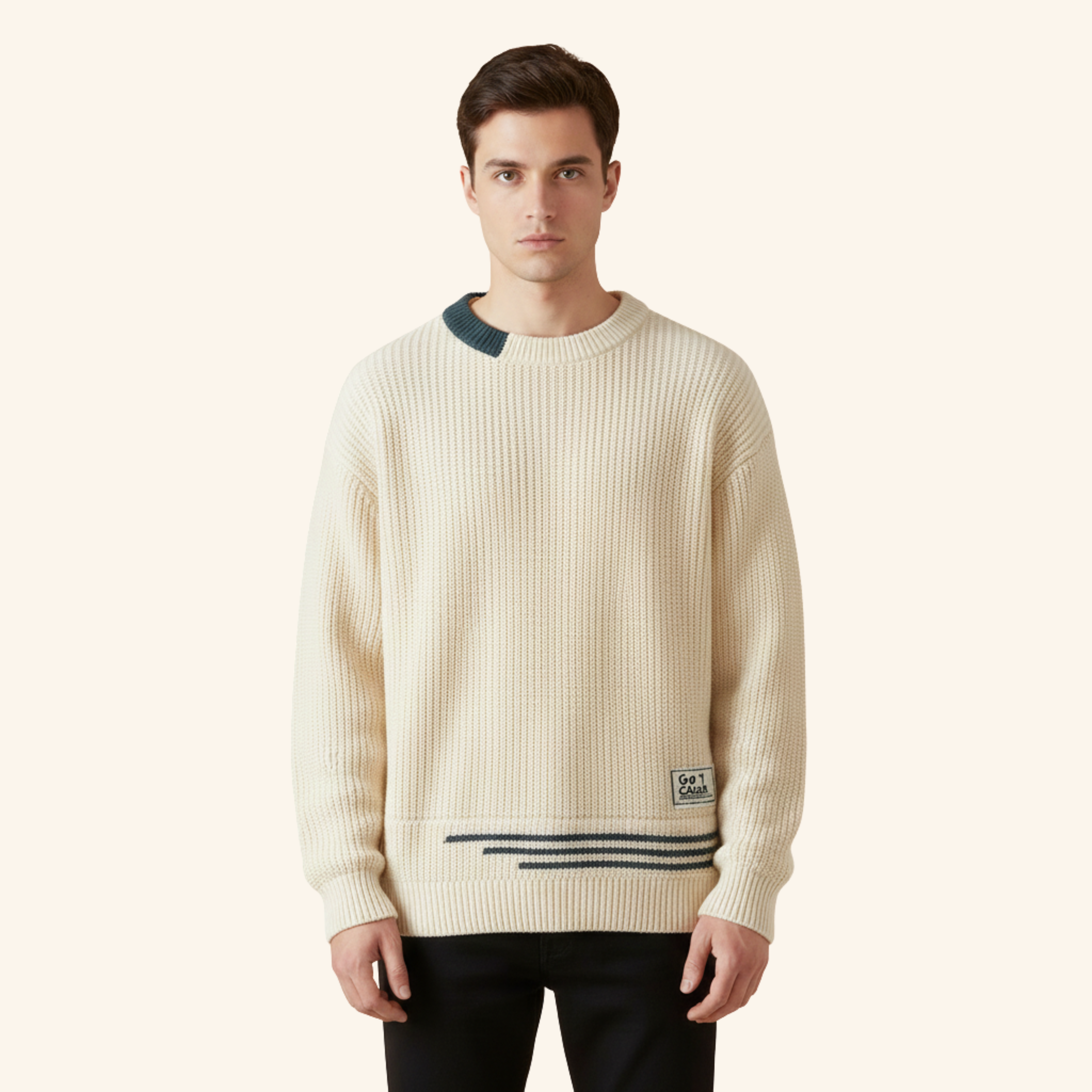 Jens | Moderner Stil  Wollpullover