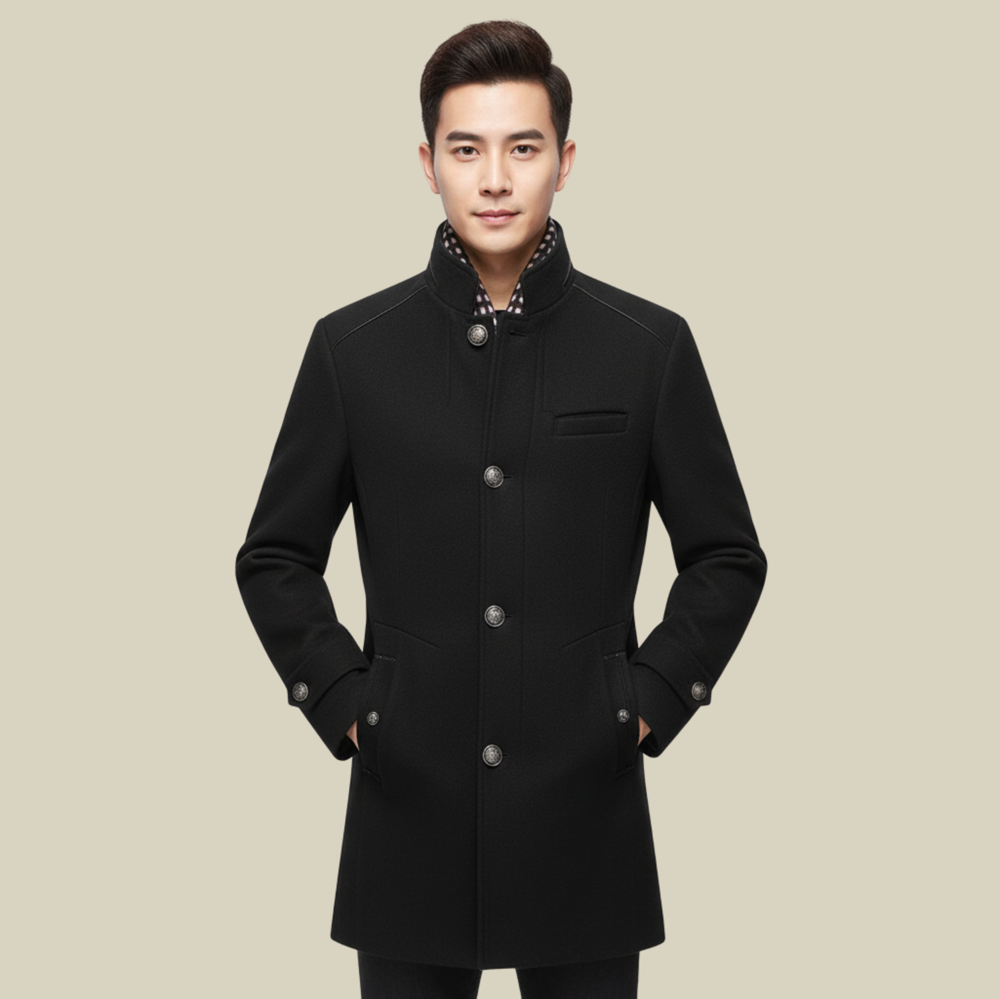 Ferdinand | Wollmantel Damen Winter – Elegant, Warm & Zeitlos 7