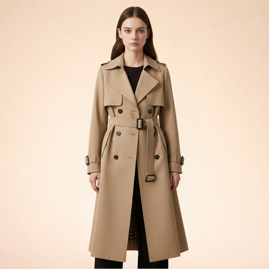 Angelika | Eleganter und zeitloser Trenchcoat