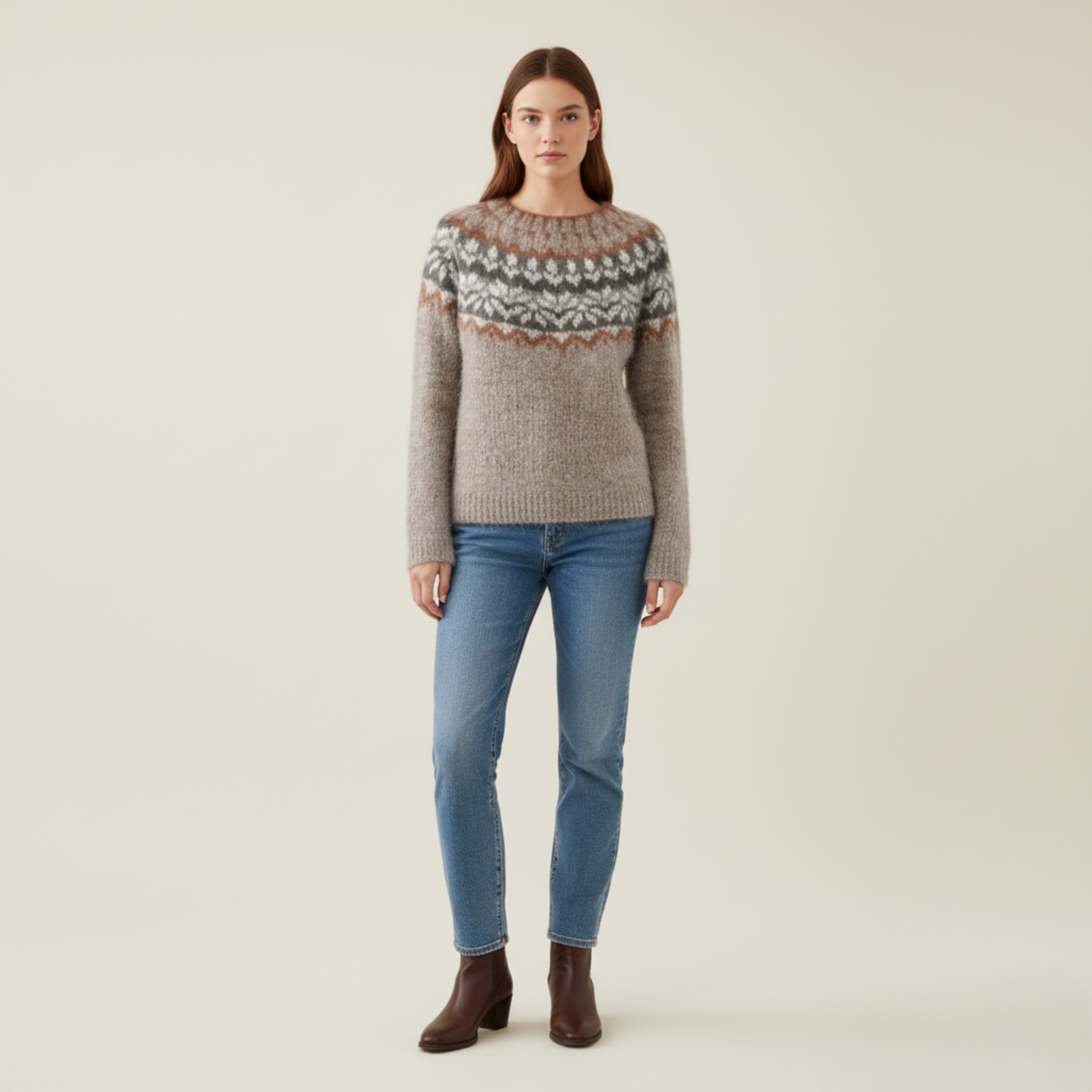 Jessica | Stilvoller Wollpullover