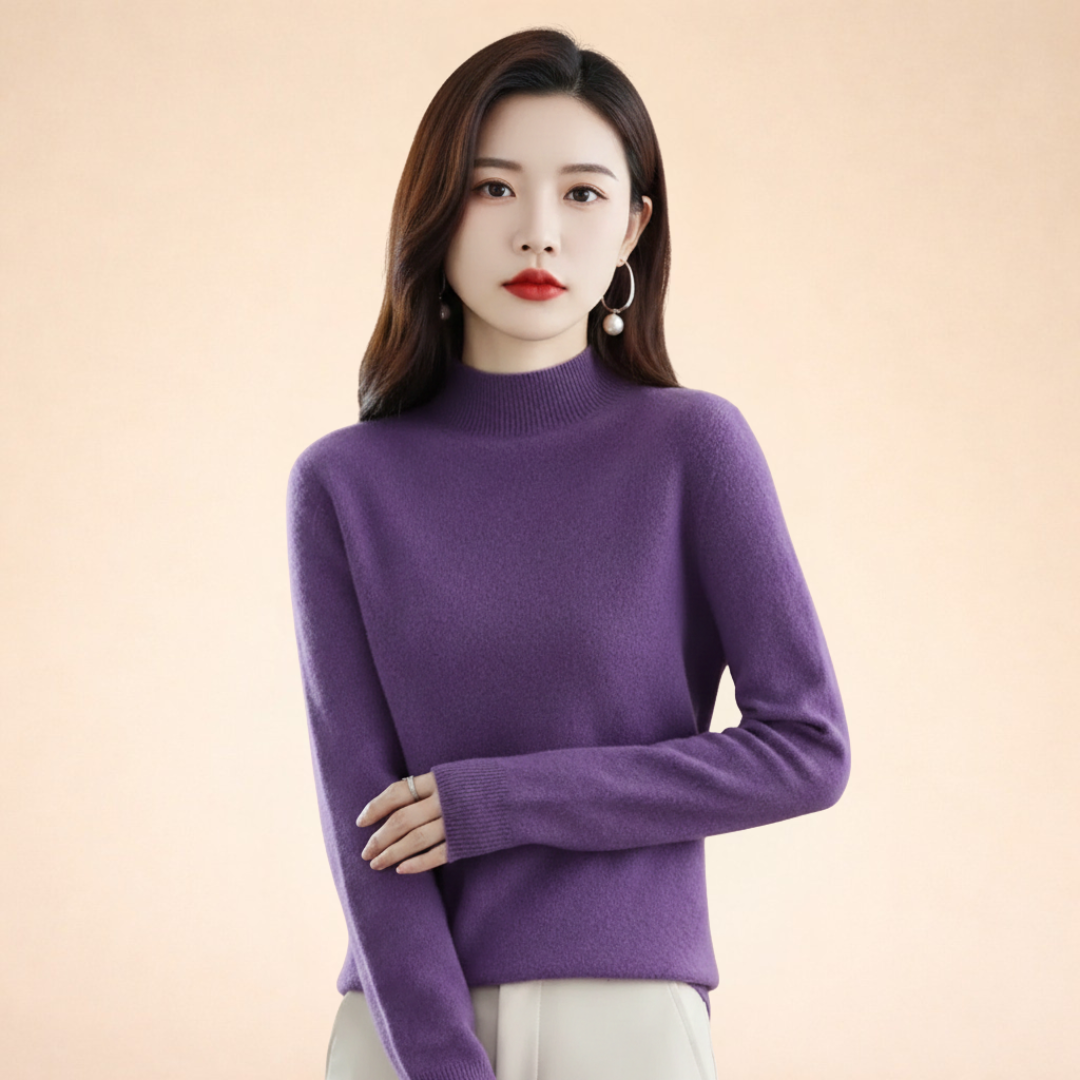 Sandra | Eleganter Pullover aus Merinowolle